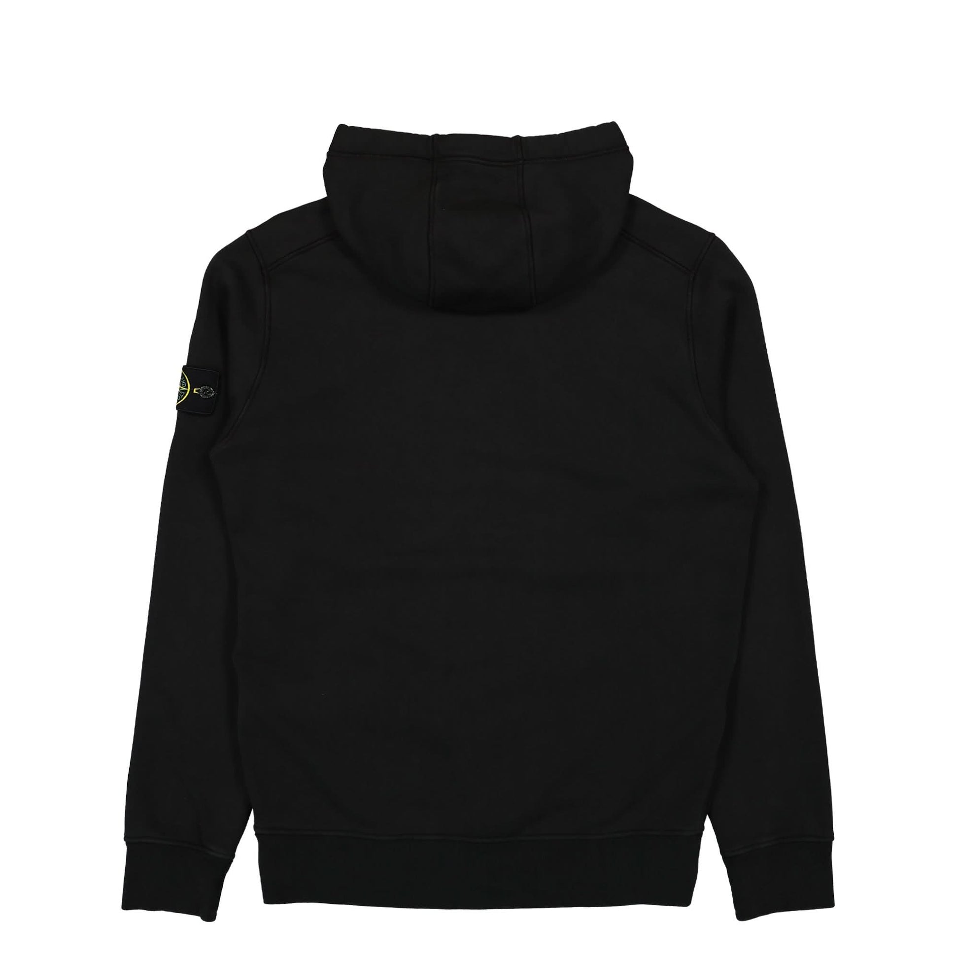 Stone Island Hooded Sweat-Shirt Black Detail view 2 | Gate