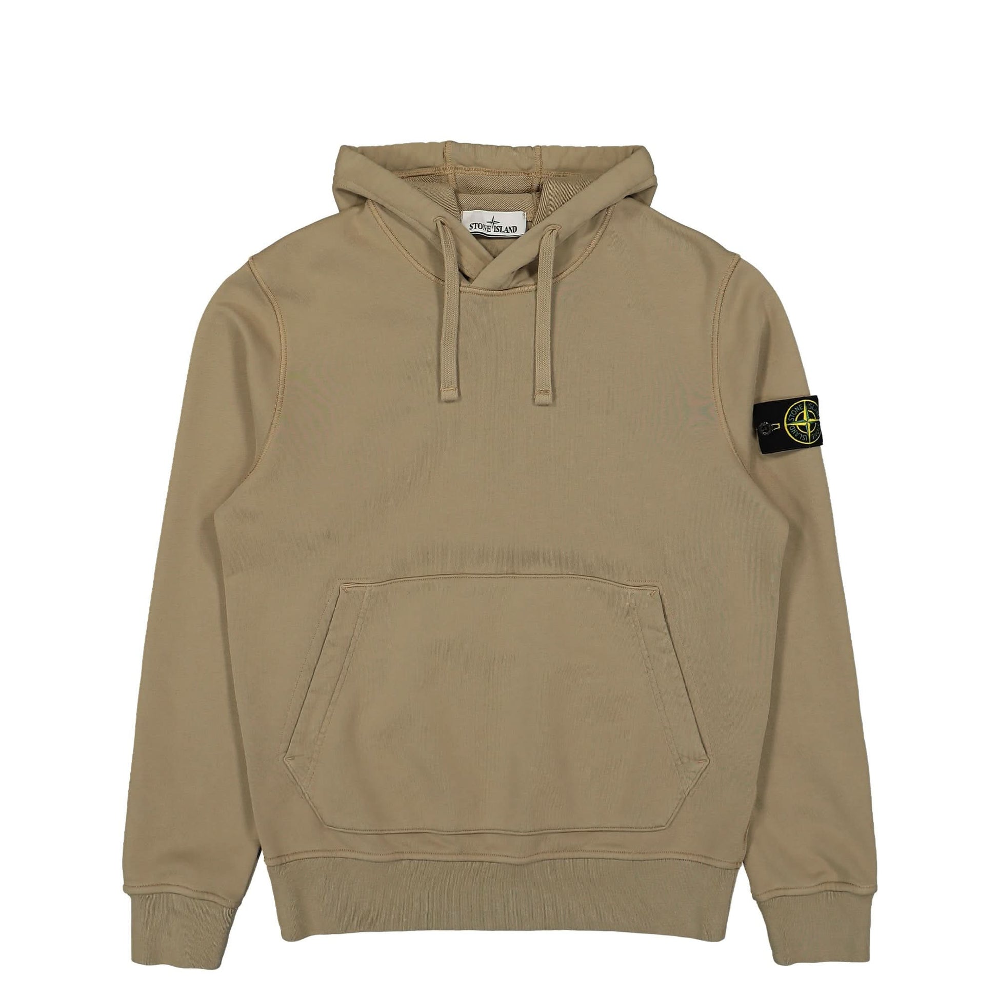Stone Island Hooded Sweat-Shirt Brown Detail view 1 | Gate