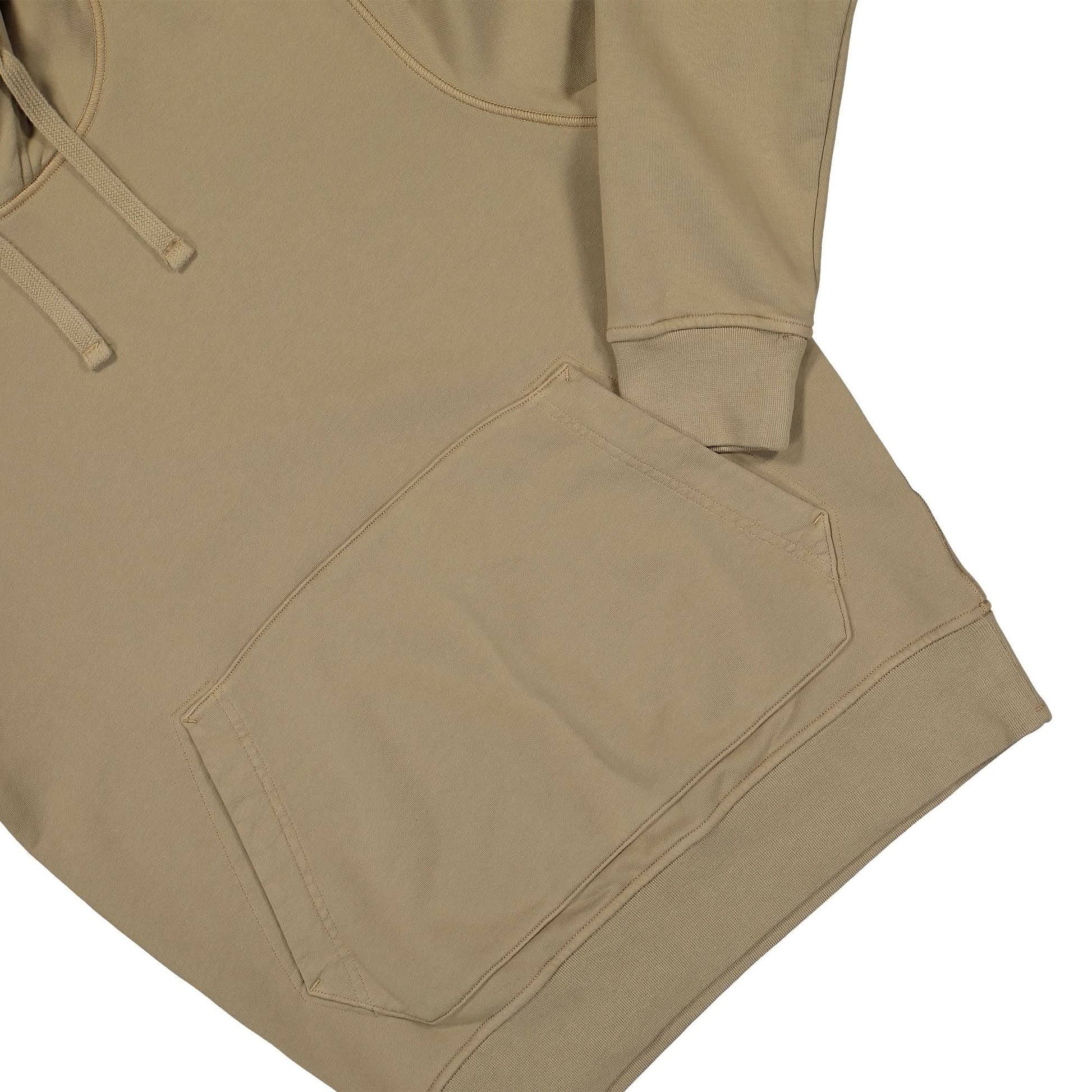 Stone Island Hooded Sweat-Shirt Brown Detail view 4 | Gate