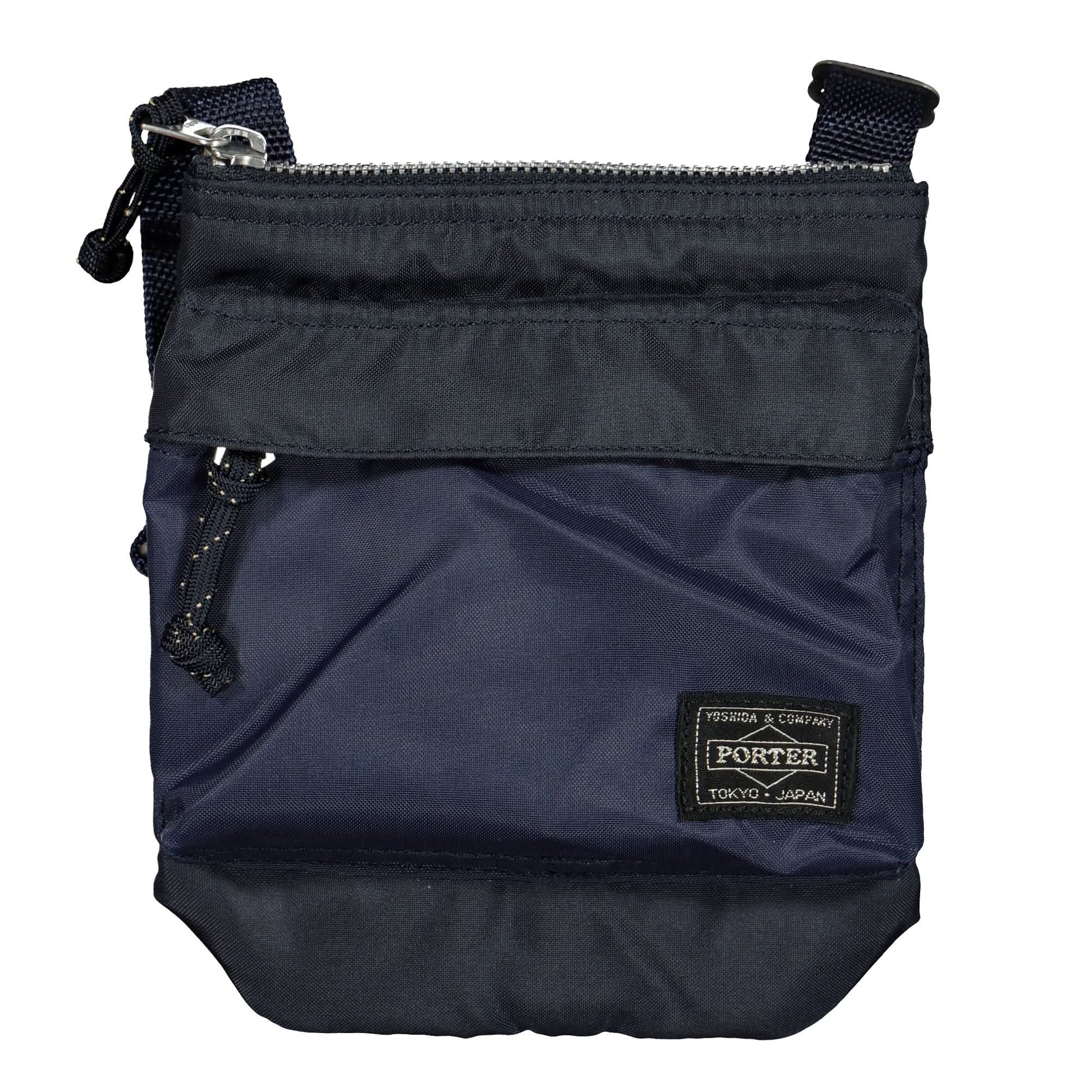 Porter-Yoshida & Co. Force Shoulder Pouch Blue Detail view 1 | Gate