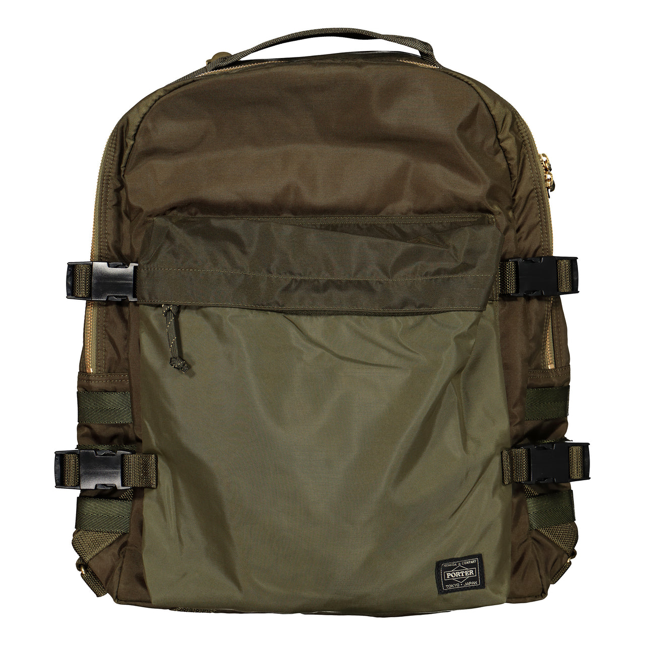 Porter-Yoshida & Co. Force Daypack Olive Drab Backpacks 855-05902-30 Detail View 1 | GATE