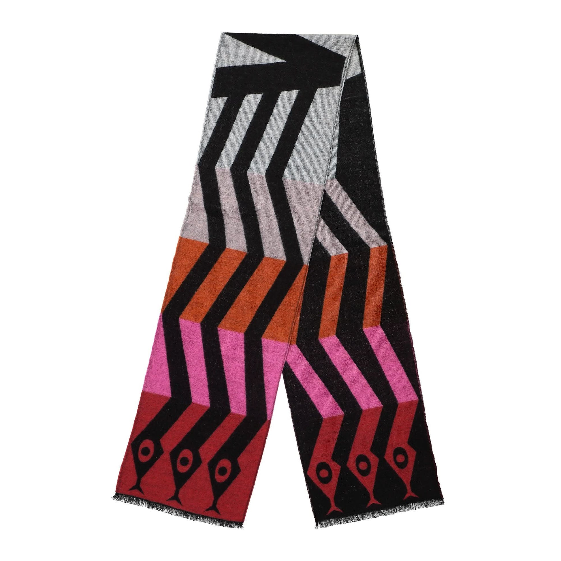 Walter Van Beirendonck SNAKE Scarf Single Multicolor Detail view 1 | Gate