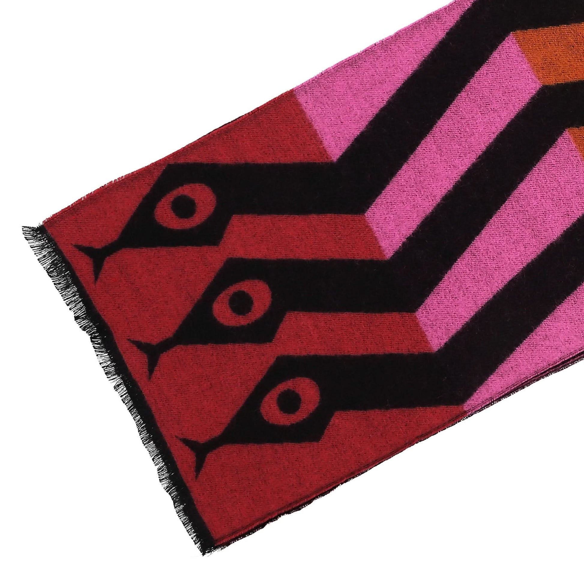 Walter Van Beirendonck SNAKE Scarf Single Multicolor Detail view 3 | Gate