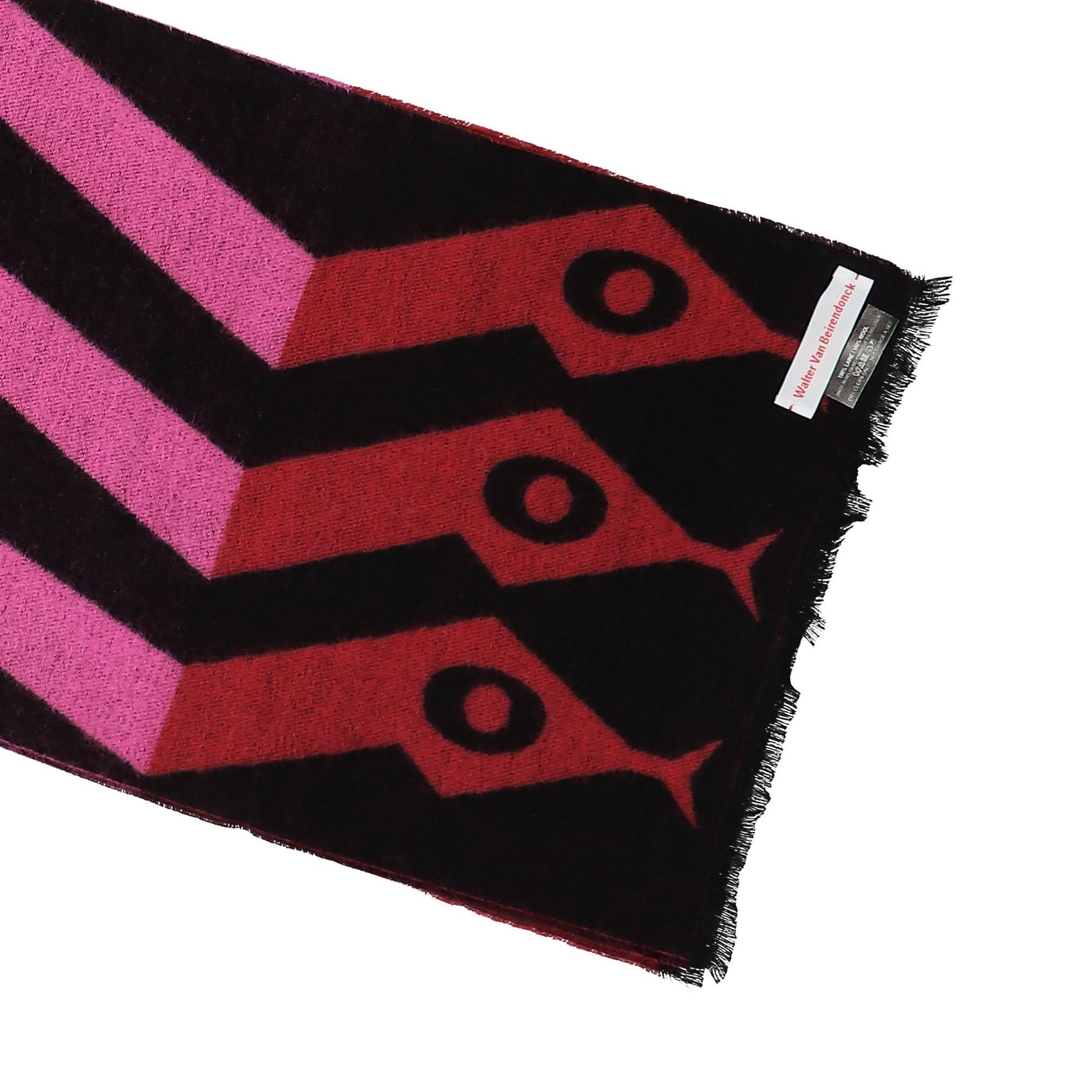 Walter Van Beirendonck SNAKE Scarf Single Multicolor Detail view 4 | Gate