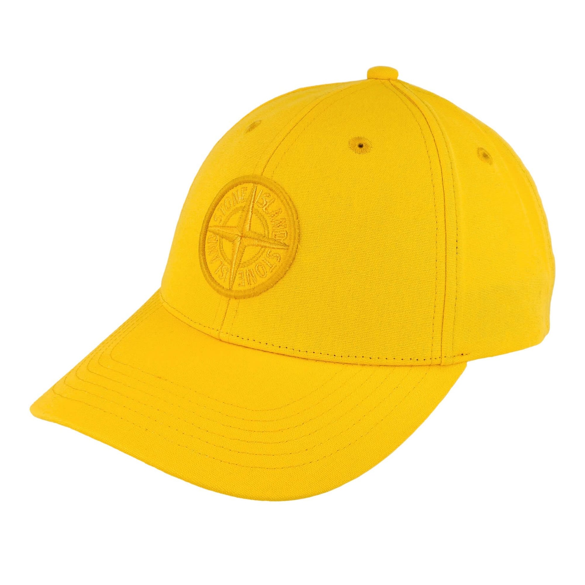 Stone Island Hat Yellow Detail view 1 | Gate