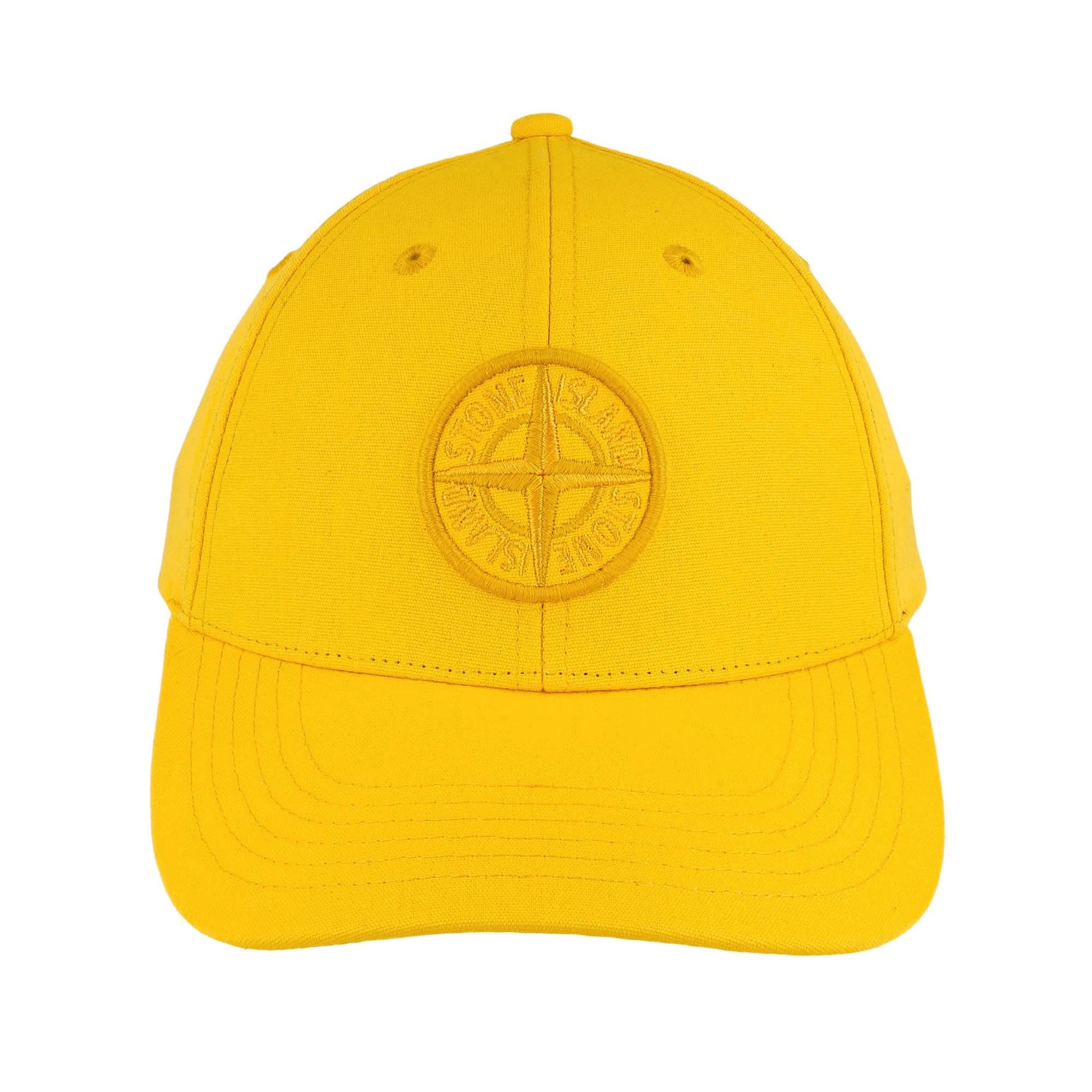 Stone Island Hat Yellow Detail view 4 | Gate