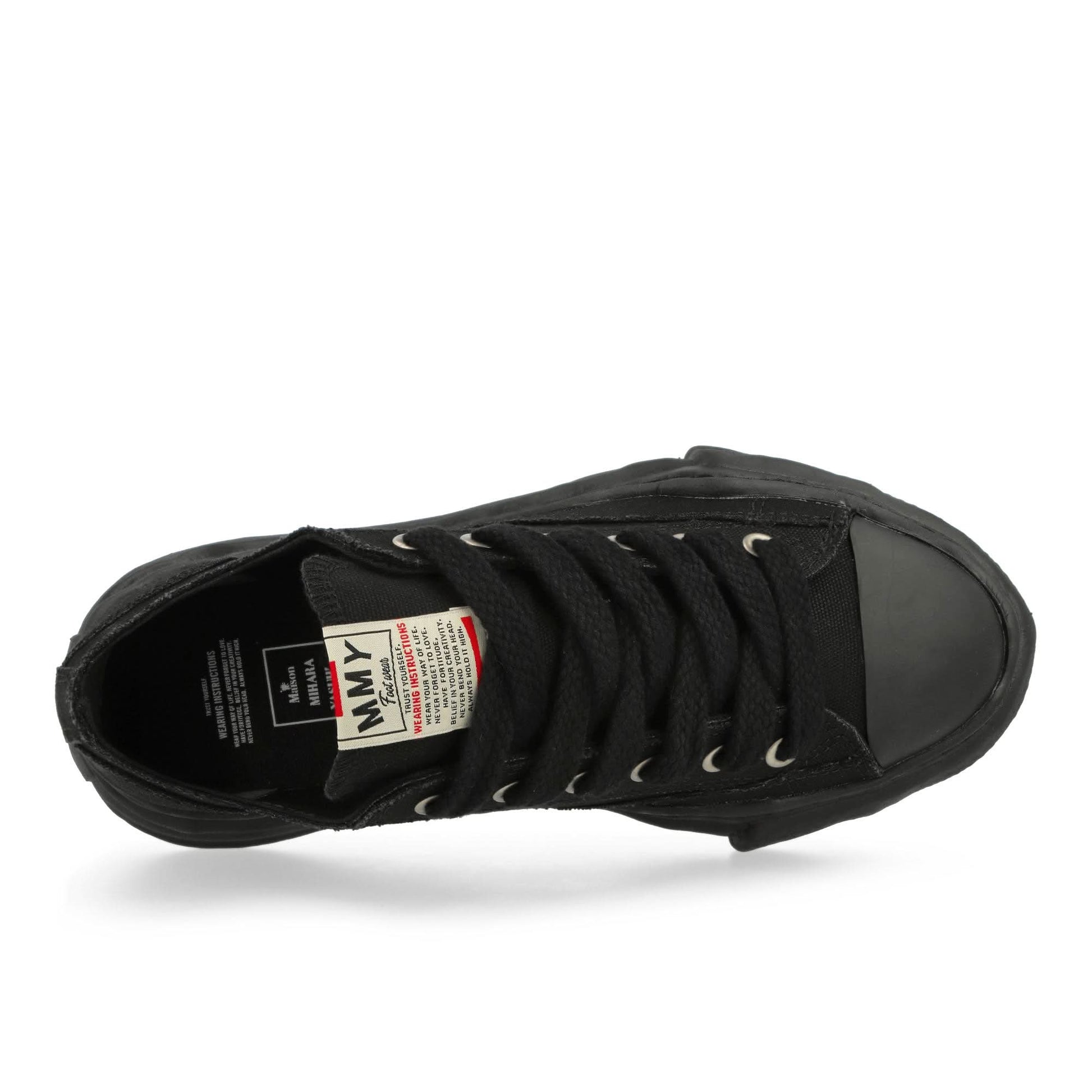 Maison Mihara Yasuhiro Peterson Low Black Sneaker Detail view 6 | Gate