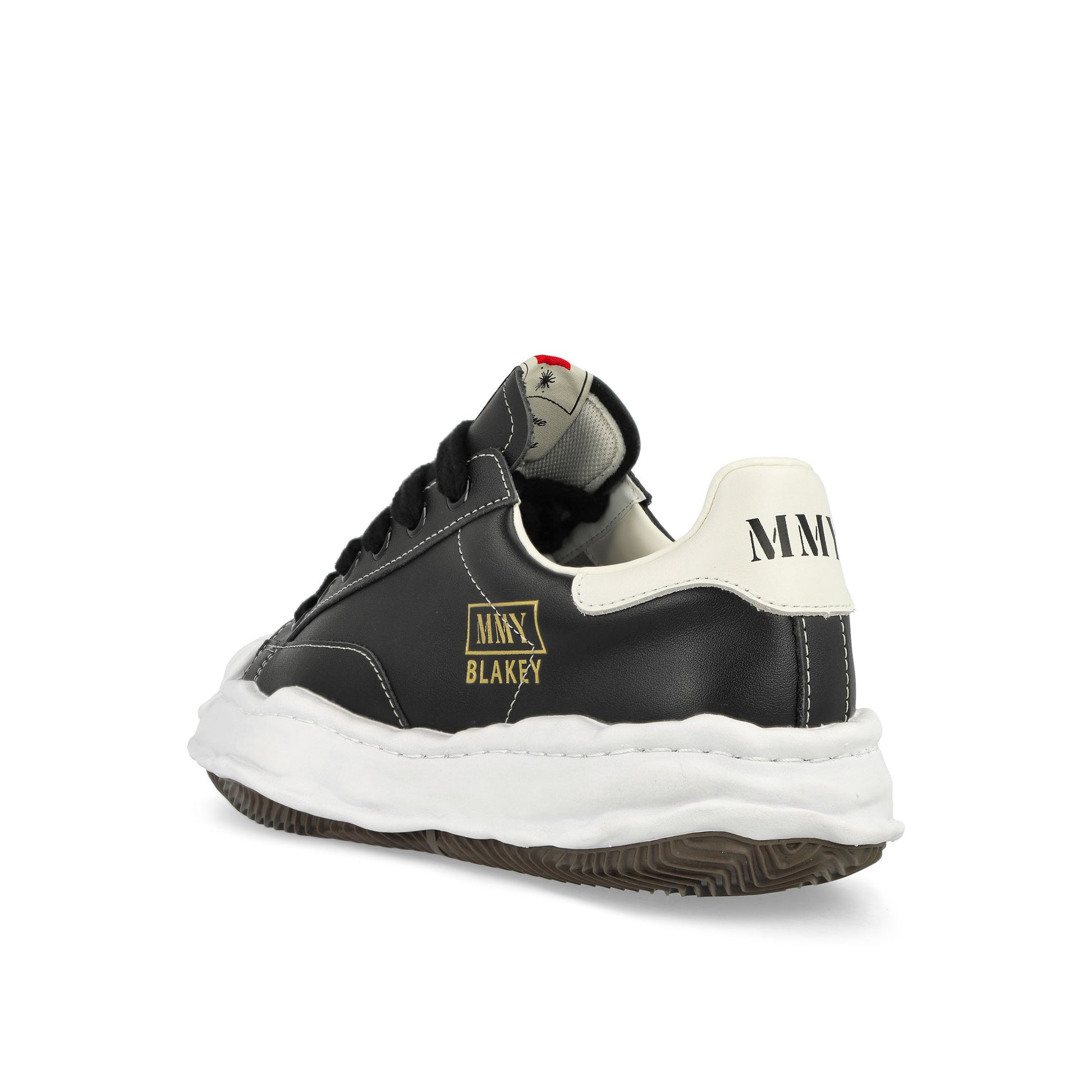 Maison Mihara Yasuhiro Blakey Black Sneaker Detail view 3 | Gate