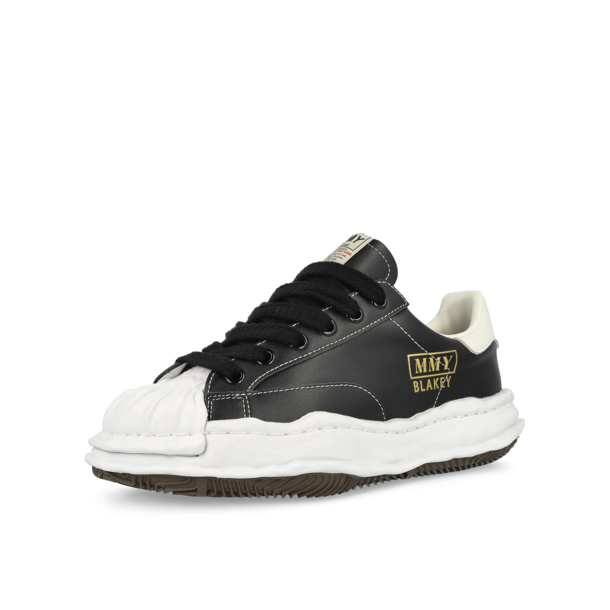 Maison Mihara Yasuhiro Blakey Black Sneaker Detail view 4 | Gate
