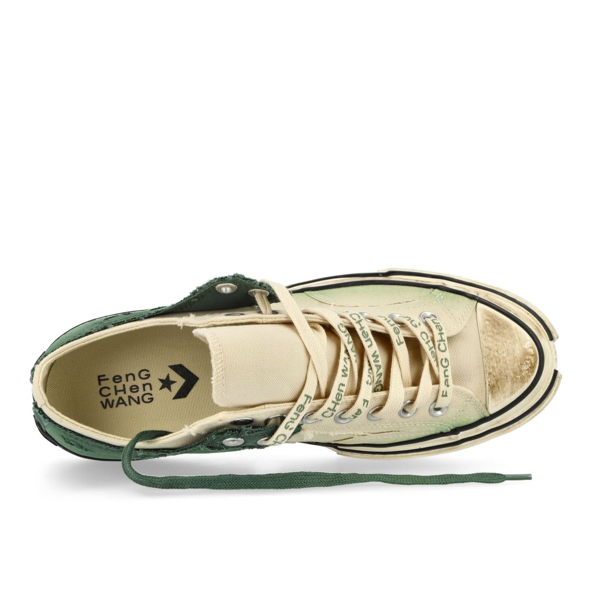 Feng Chen Wang Chuck 70 2-in-1 Green,Beige Sneaker Detail view 5 | Gate