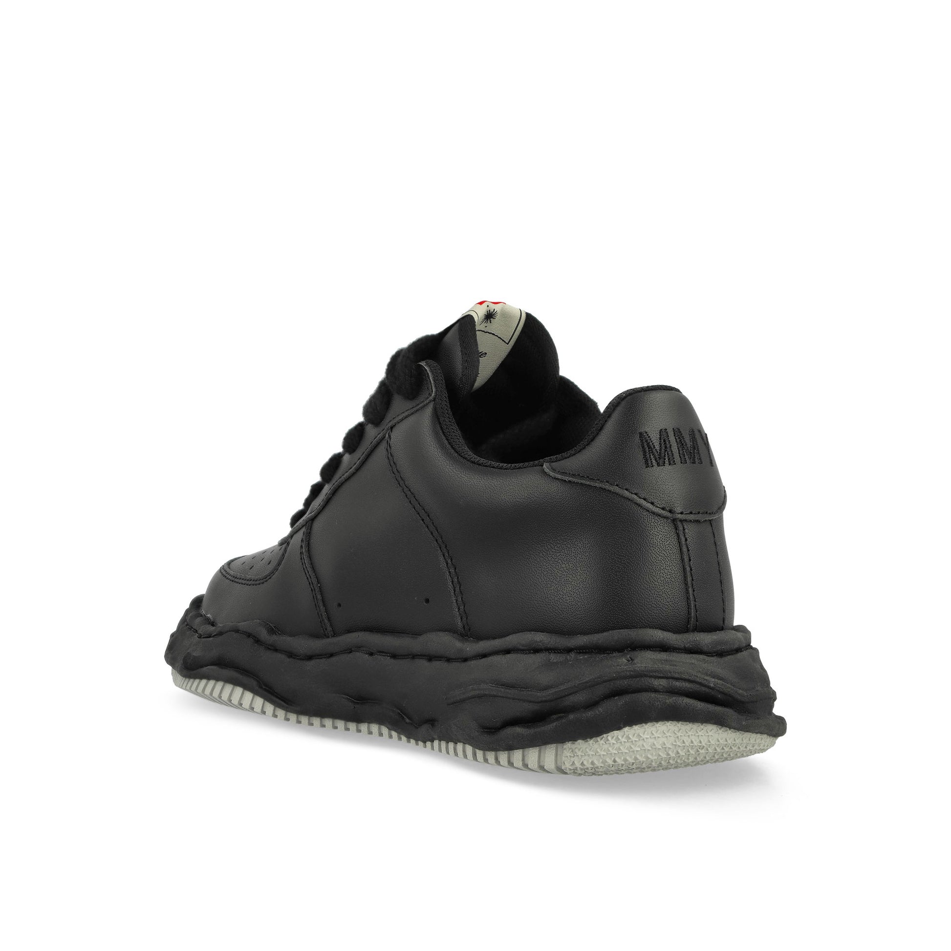 Maison Mihara Yasuhiro Wayne Black Sneaker Detail view 5 | Gate