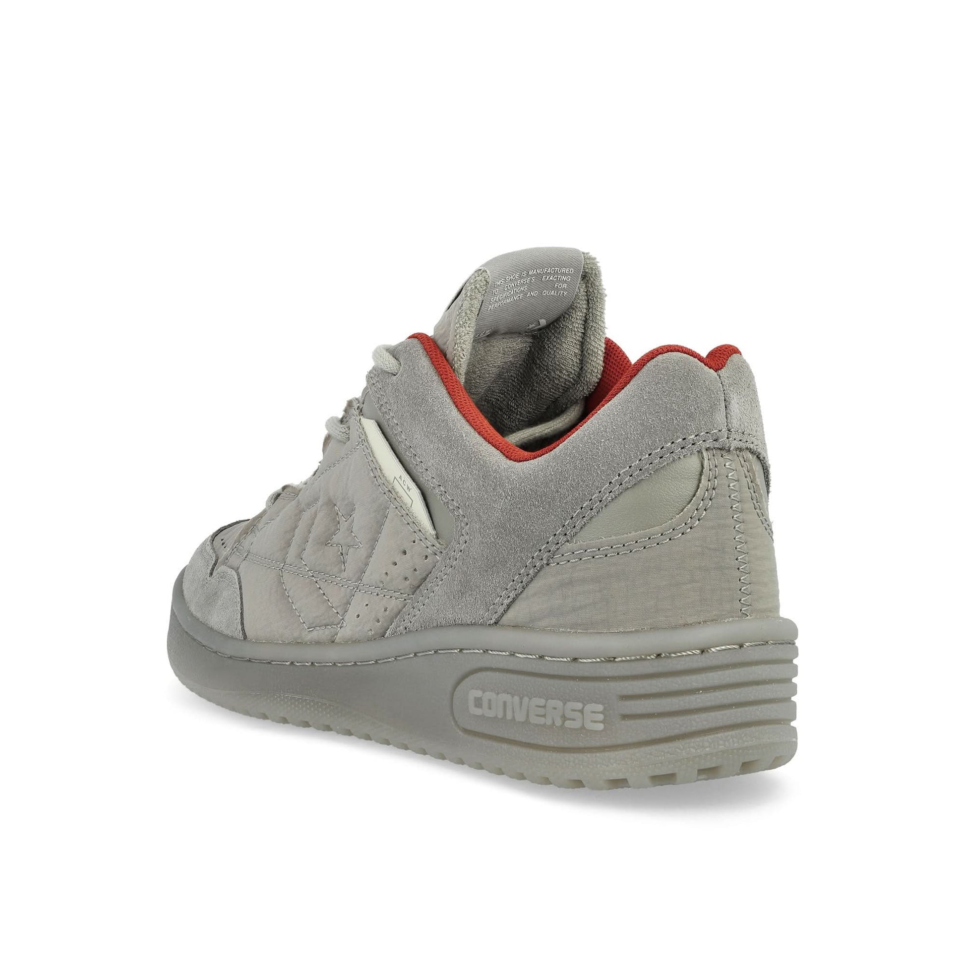 A COLD WALL Weapon OX Grey Sneaker Detail view 4 | Gate