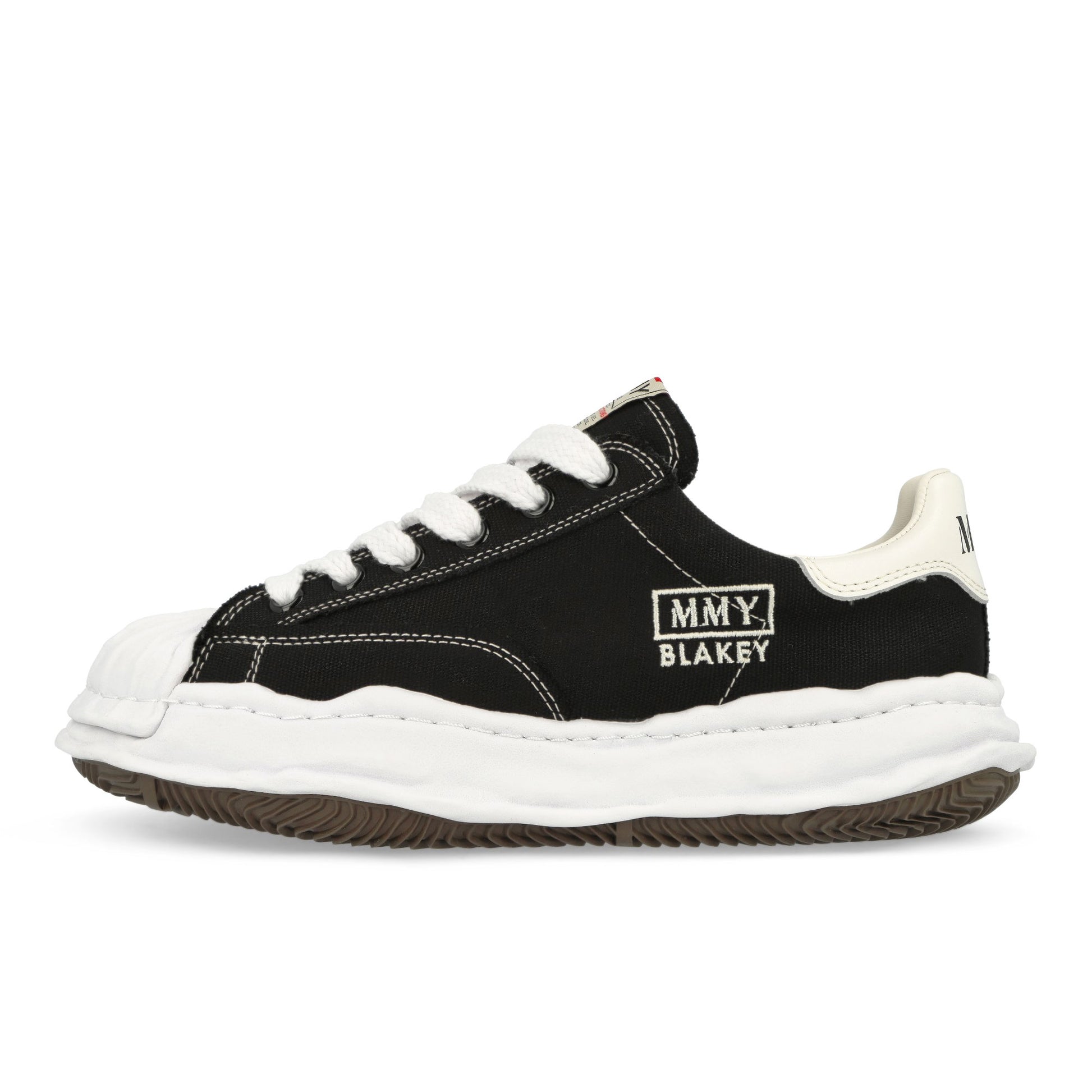 Maison Mihara Yasuhiro Blakey Black Sneaker Detail view 1 | Gate
