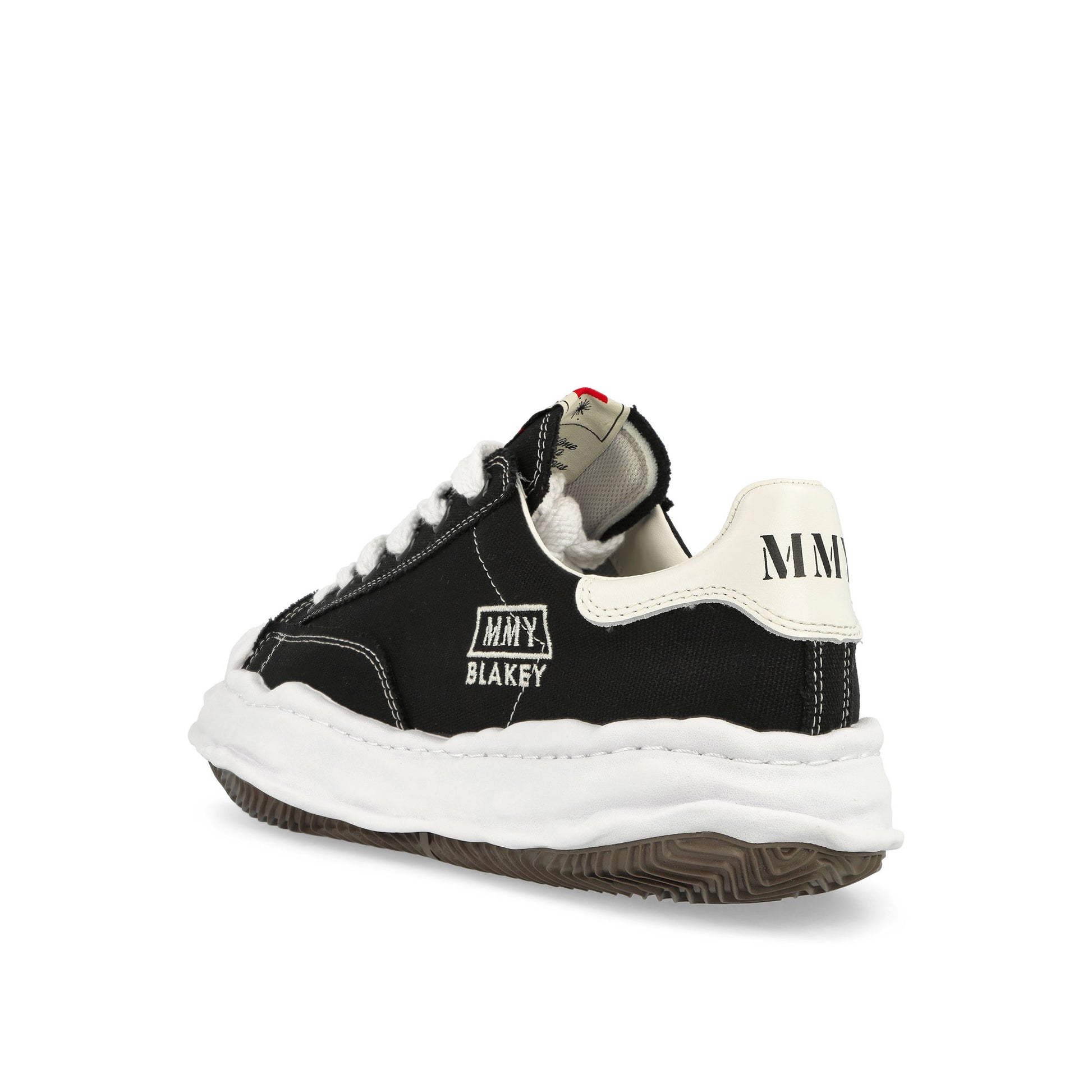 Maison Mihara Yasuhiro Blakey Black Sneaker Detail view 3 | Gate