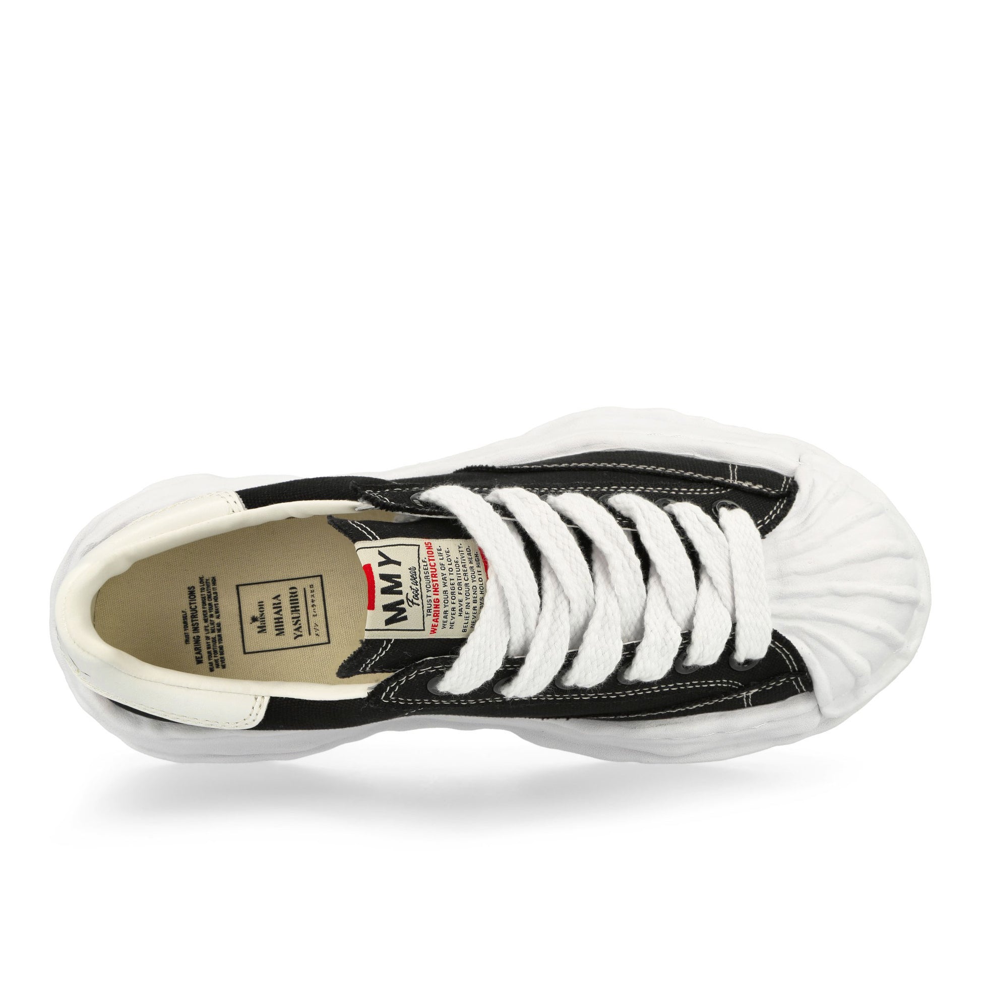Maison Mihara Yasuhiro Blakey Black Sneaker Detail view 5 | Gate