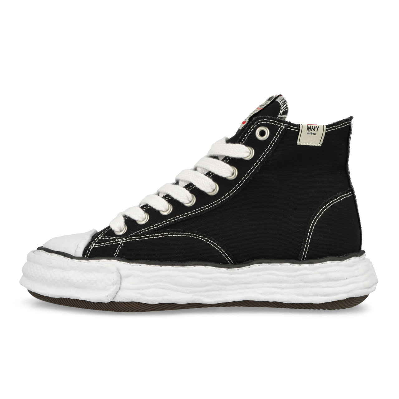 Maison Mihara Yasuhiro Peterson 23 Black Sneaker Detail view 1 | Gate
