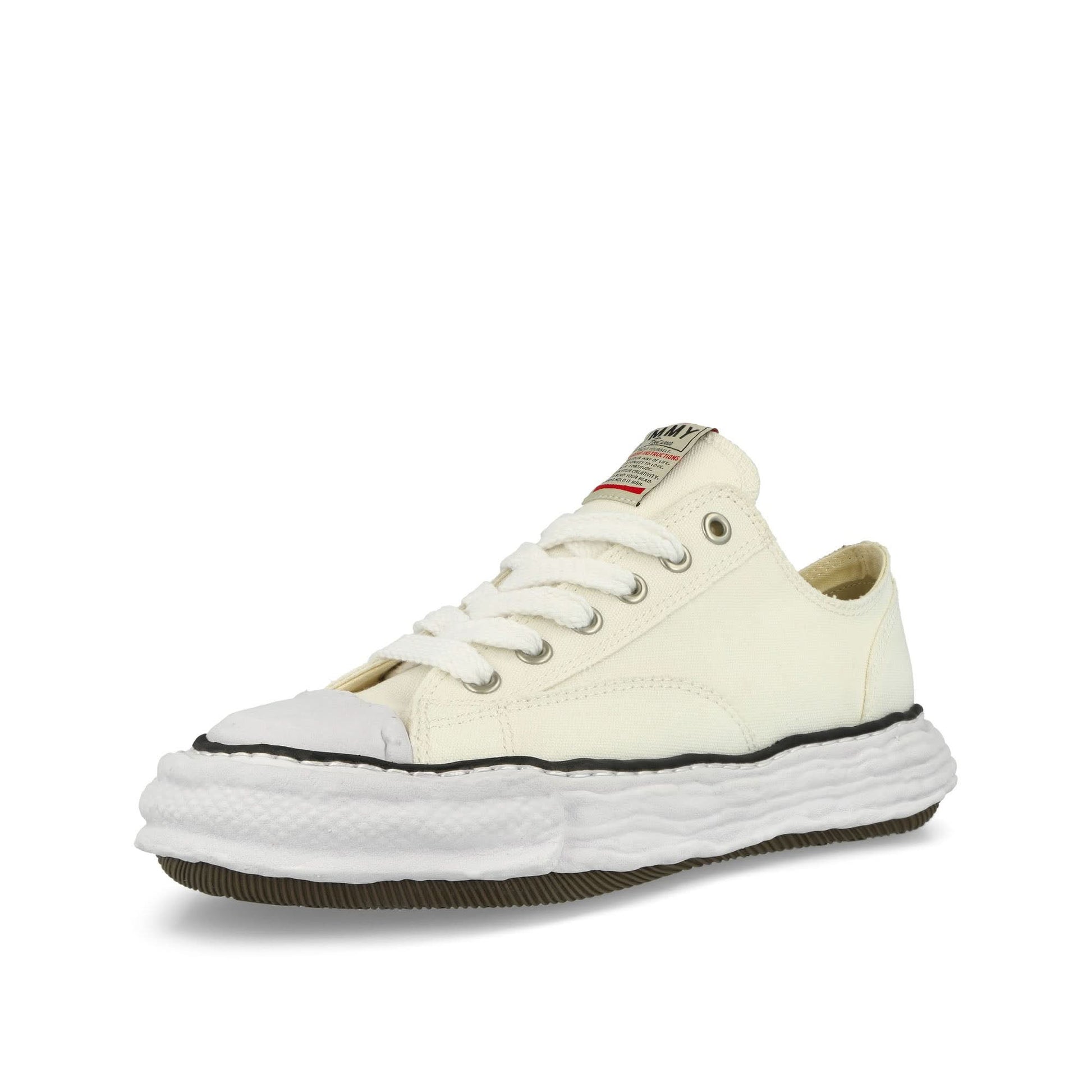Maison Mihara Yasuhiro Peterson 23 Low White Sneaker Detail view 4 | Gate