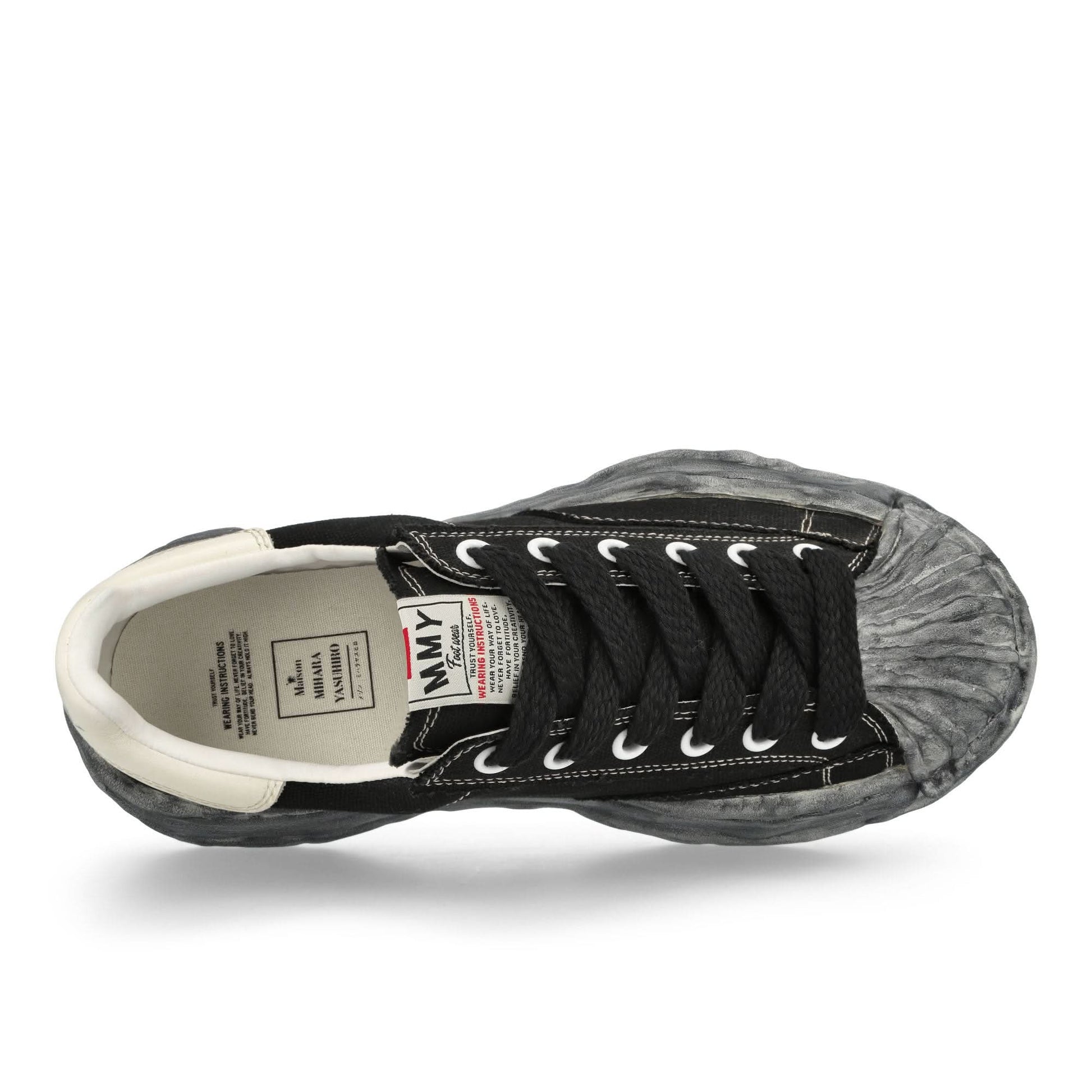 Maison Mihara Yasuhiro Blakey Low Black Sneaker Detail view 5 | Gate