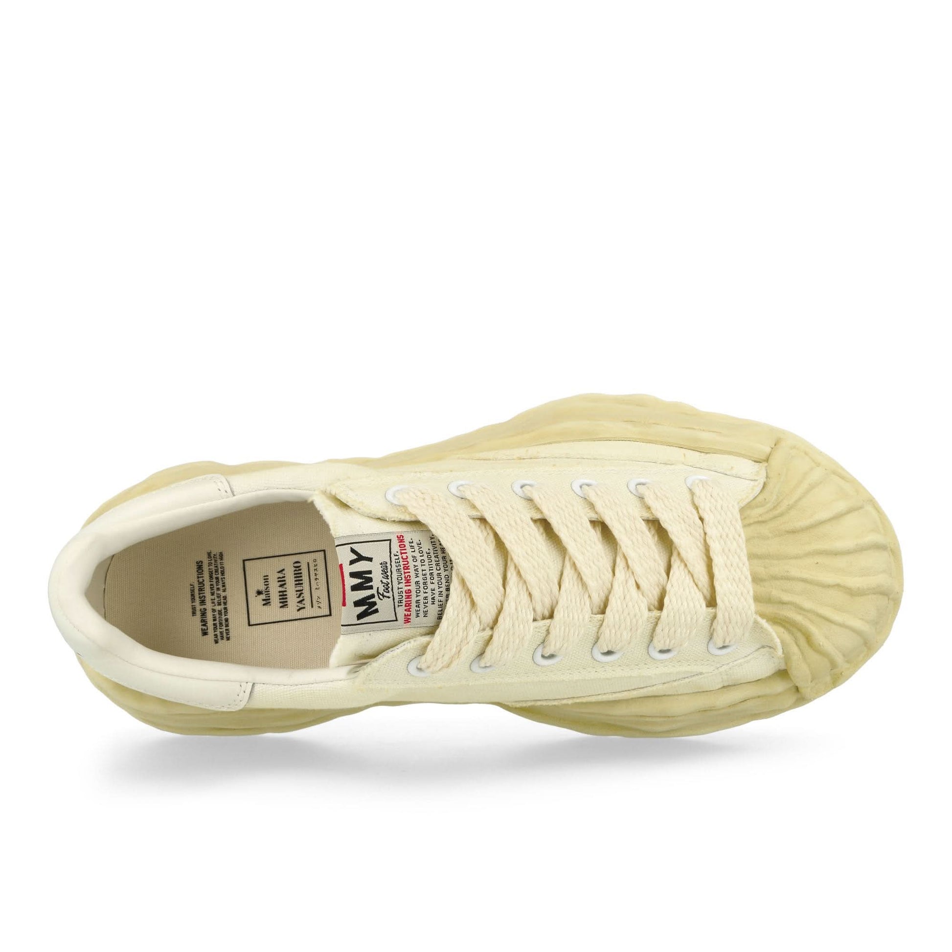 Maison Mihara Yasuhiro Blakey Low White Sneaker Detail view 5 | Gate