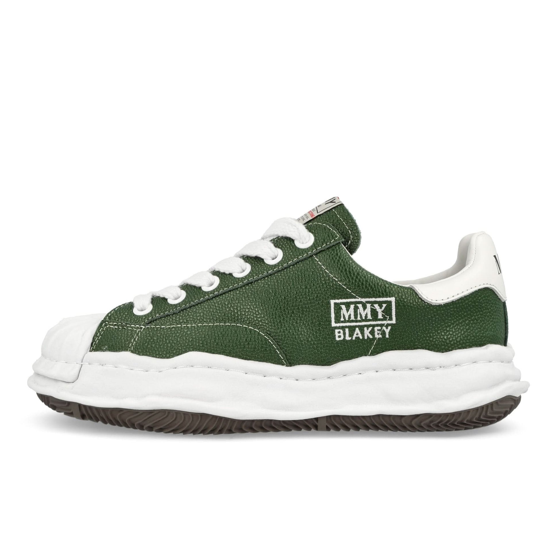 Maison Mihara Yasuhiro Blakey Low Green Sneaker Detail view 1 | Gate