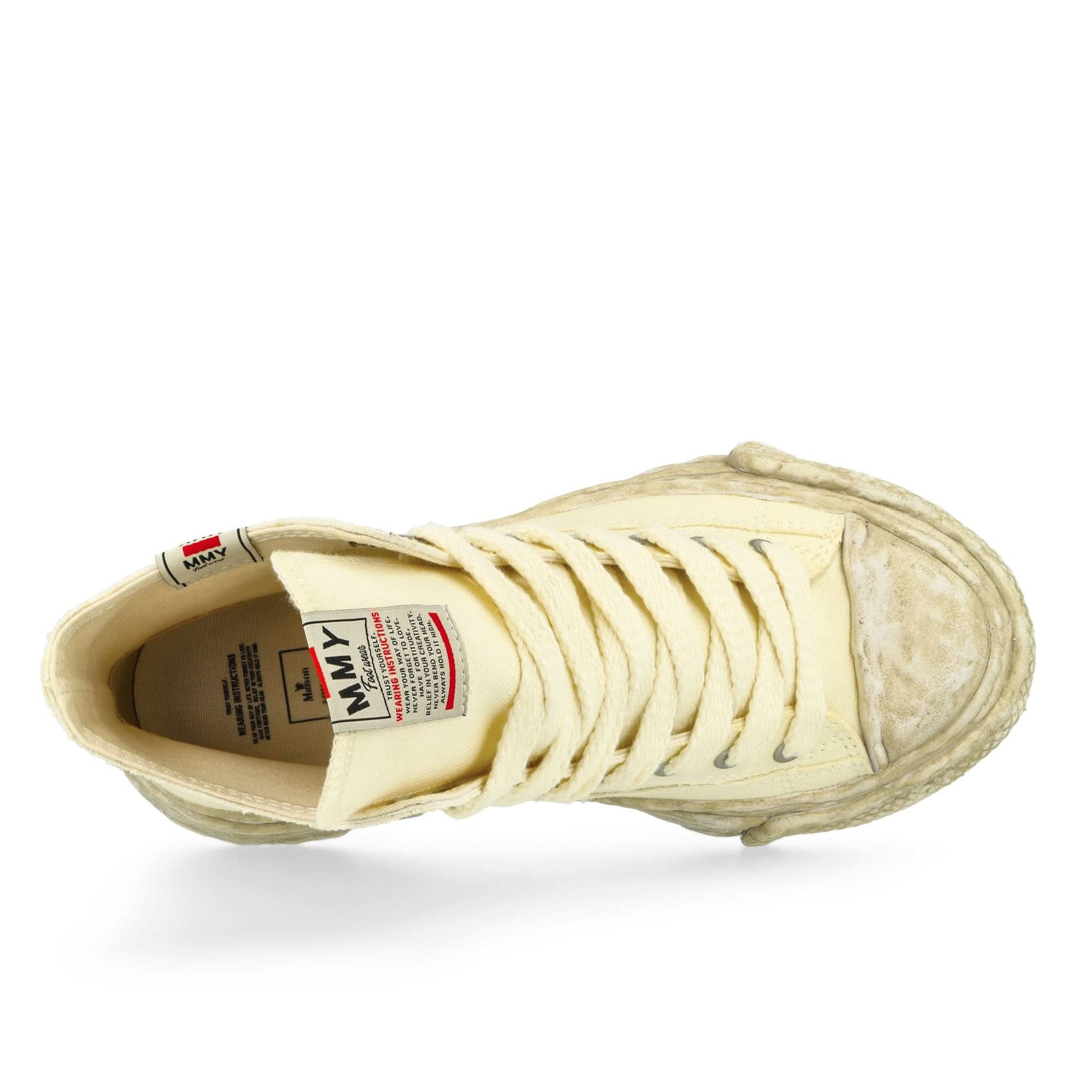 Maison Mihara Yasuhiro Peterson 23 Low White Sneaker Detail view 5 | Gate
