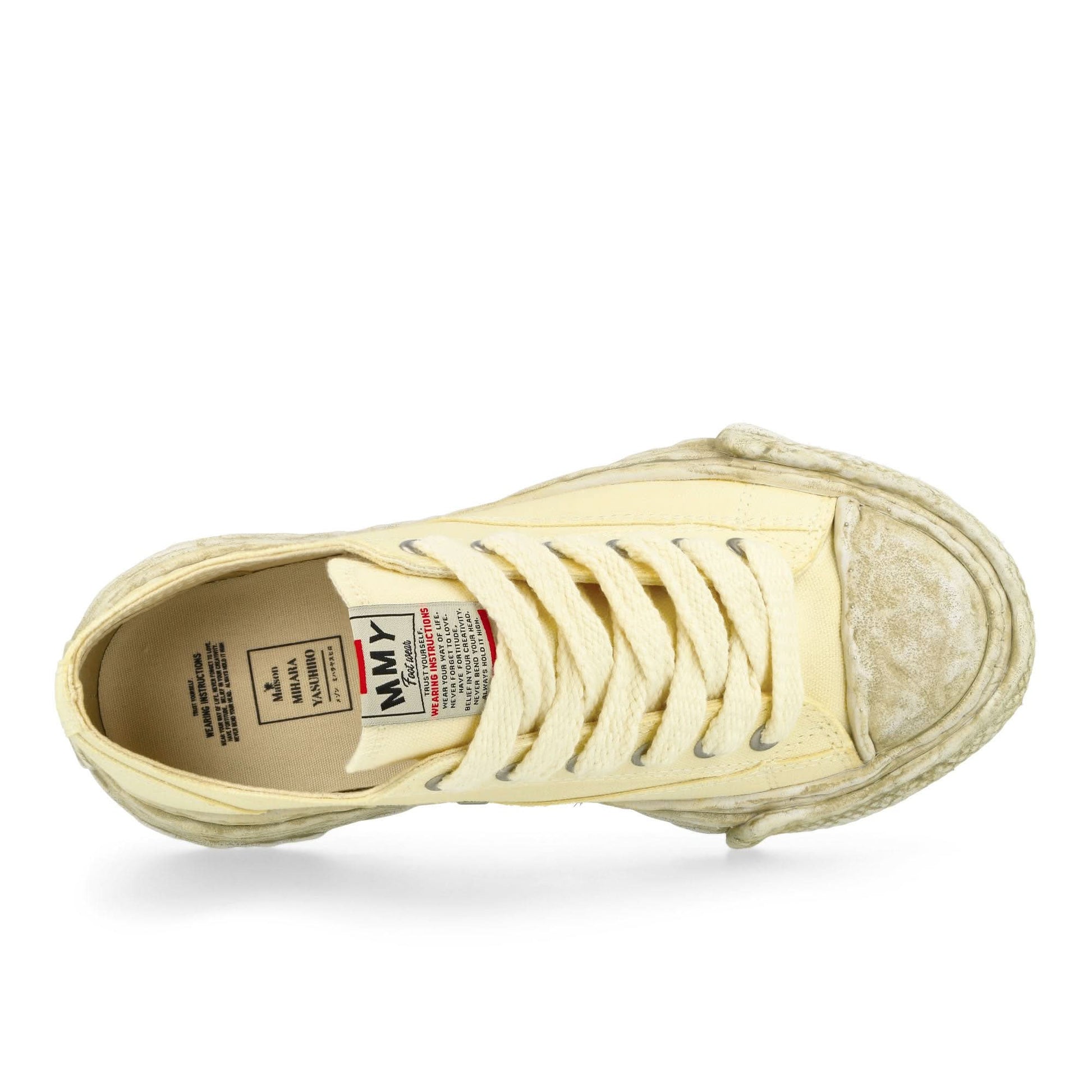Maison Mihara Yasuhiro Peterson 23 Low White Sneaker Detail view 5 | Gate