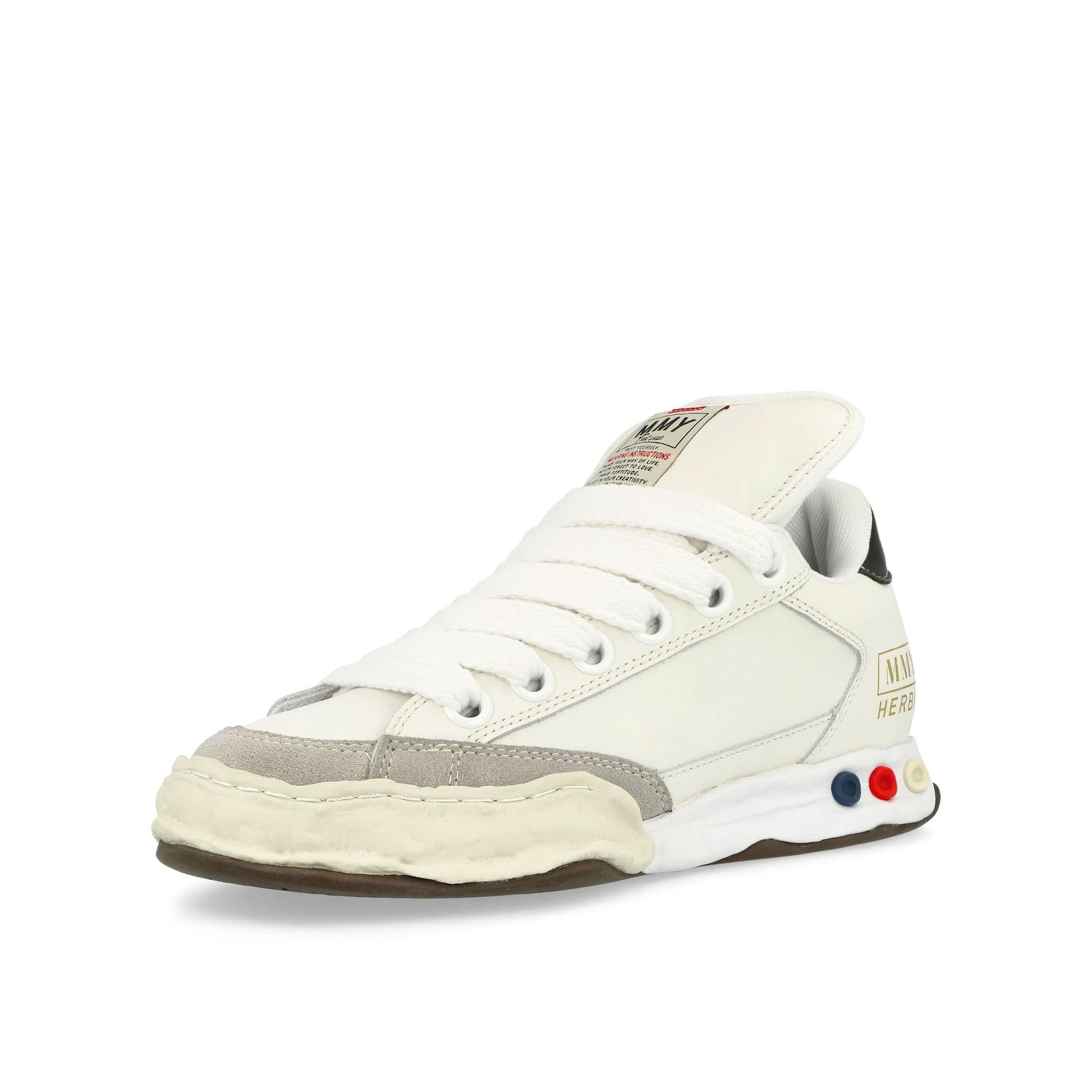 Maison Mihara Yasuhiro Herbie White Sneaker Detail view 4 | Gate