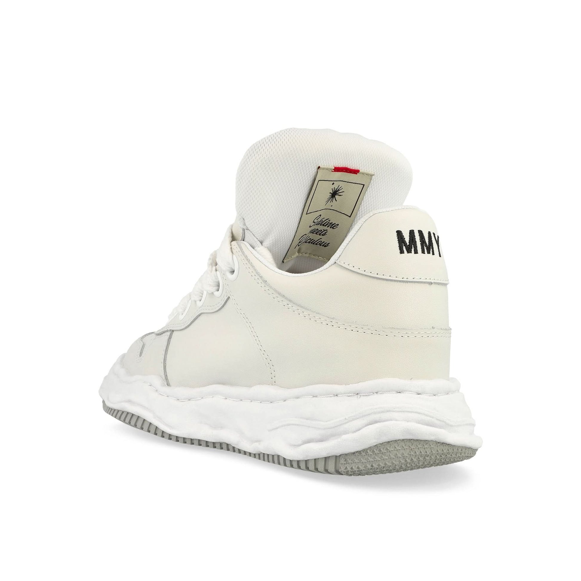 Maison Mihara Yasuhiro Wayne White Sneaker Detail view 3 | Gate