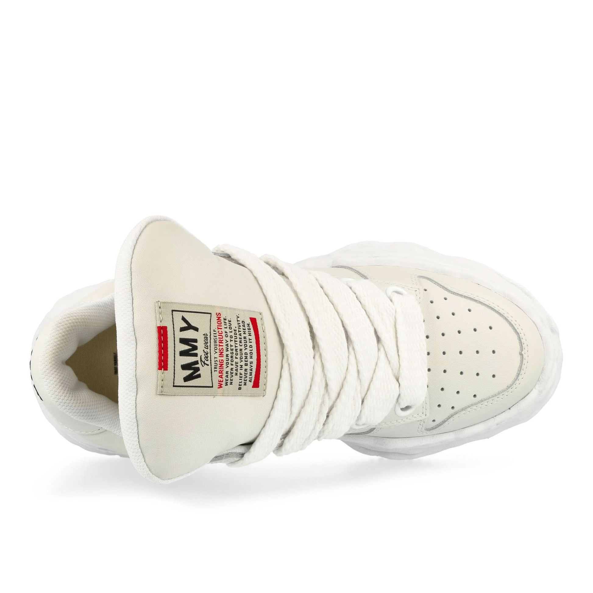 Maison Mihara Yasuhiro Wayne White Sneaker Detail view 5 | Gate