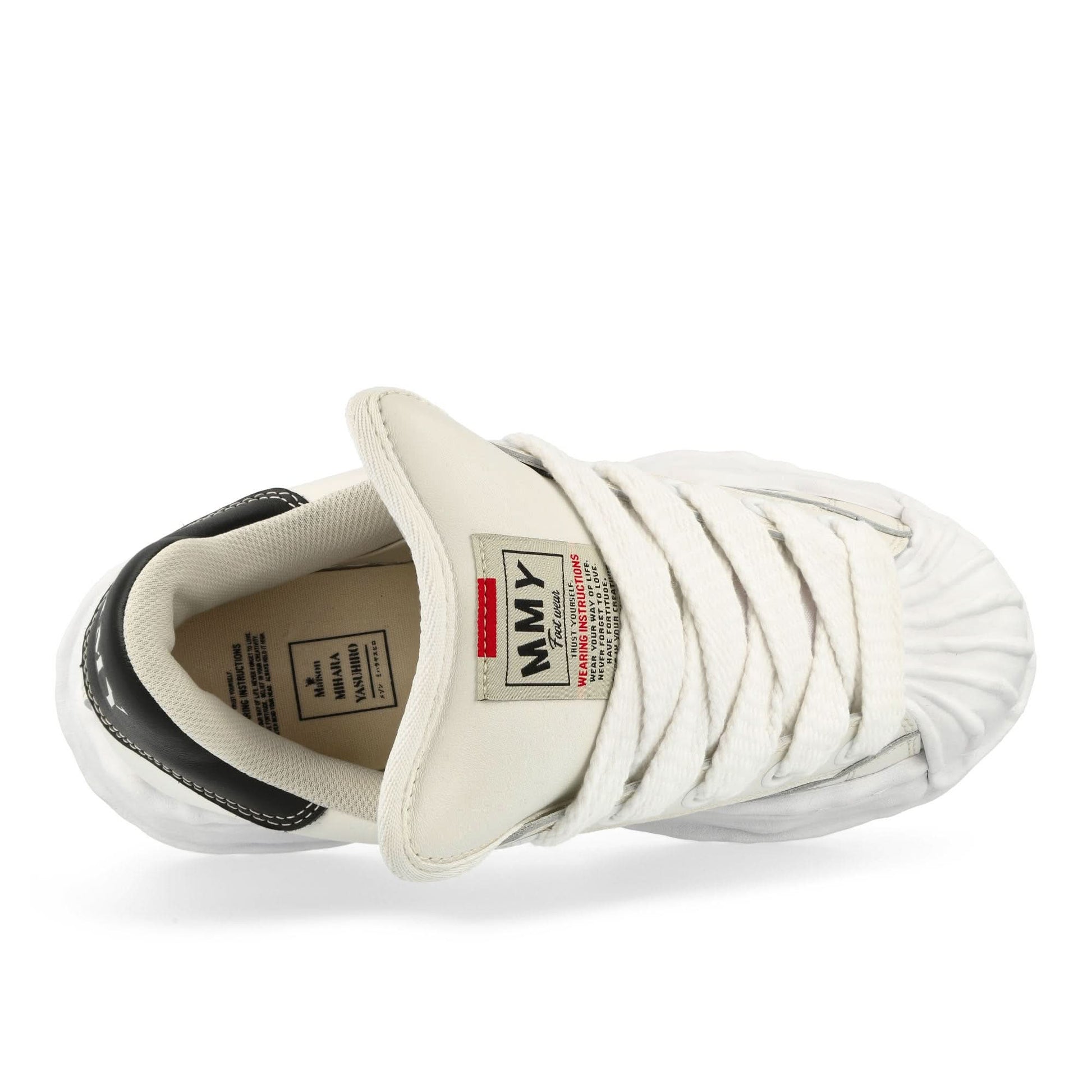 Maison Mihara Yasuhiro Blakey White Sneaker Detail view 5 | Gate