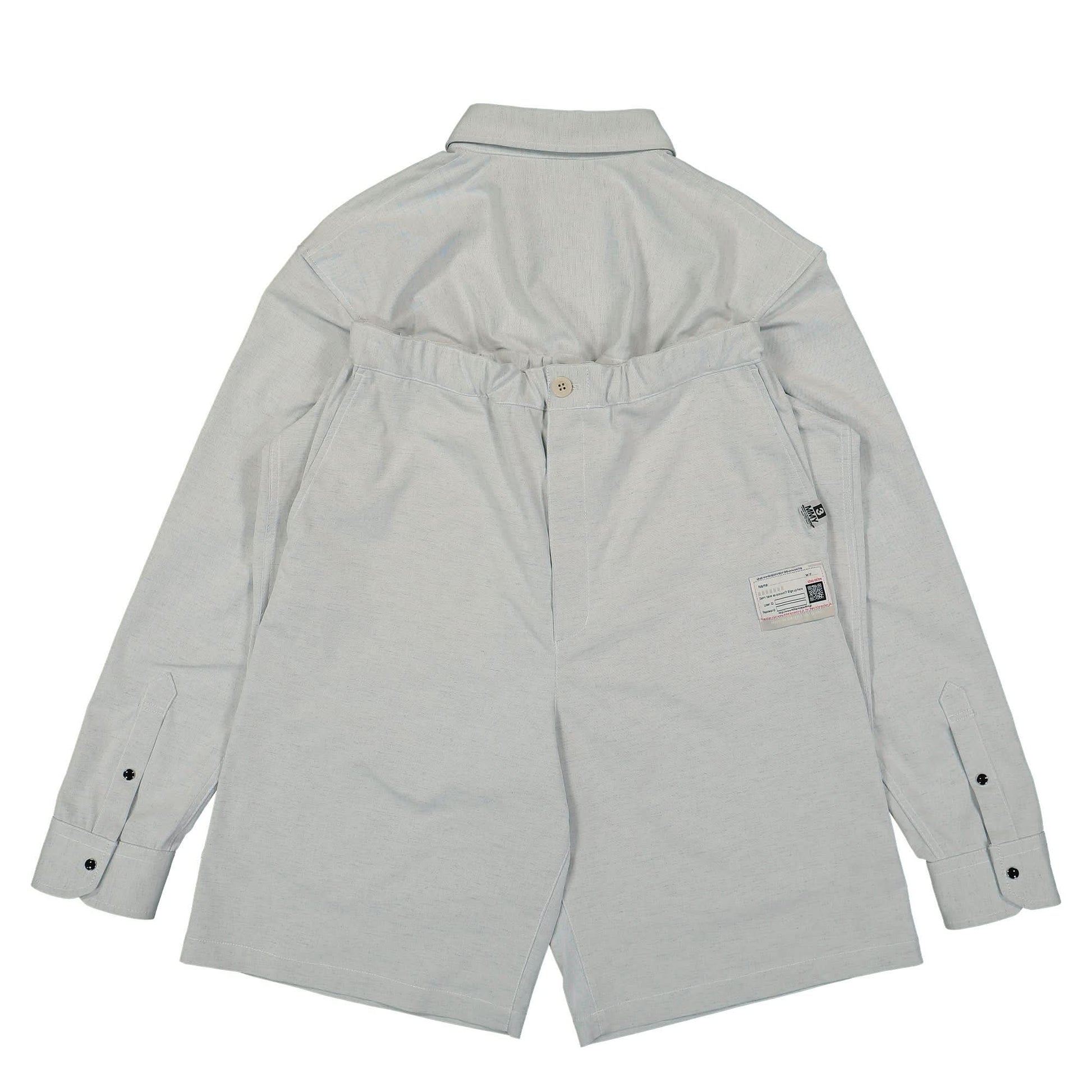 Maison Mihara Yasuhiro Shirts Combination Pants Grey Detail view 2 | Gate