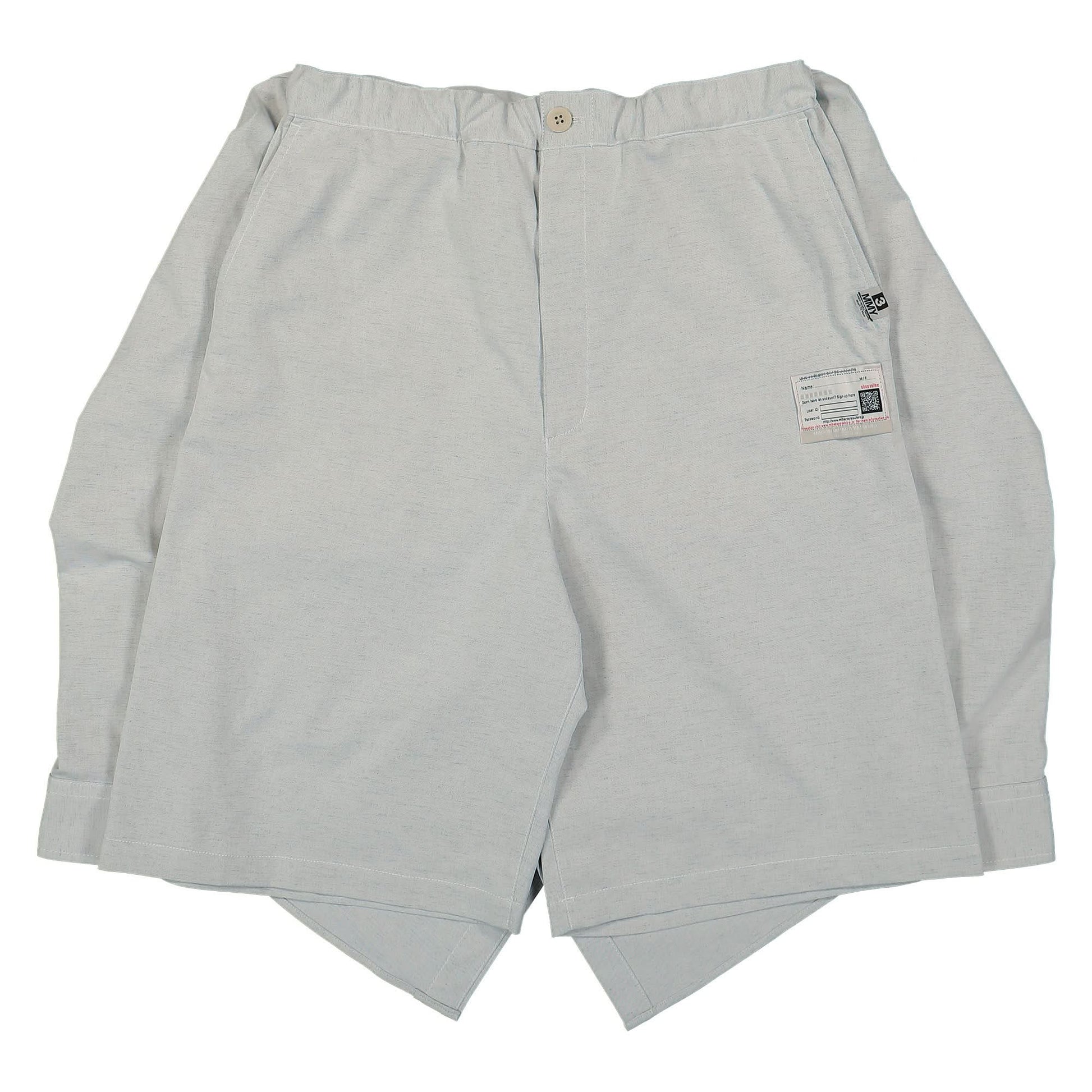 Maison Mihara Yasuhiro Shirts Combination Pants Grey Detail view 4 | Gate