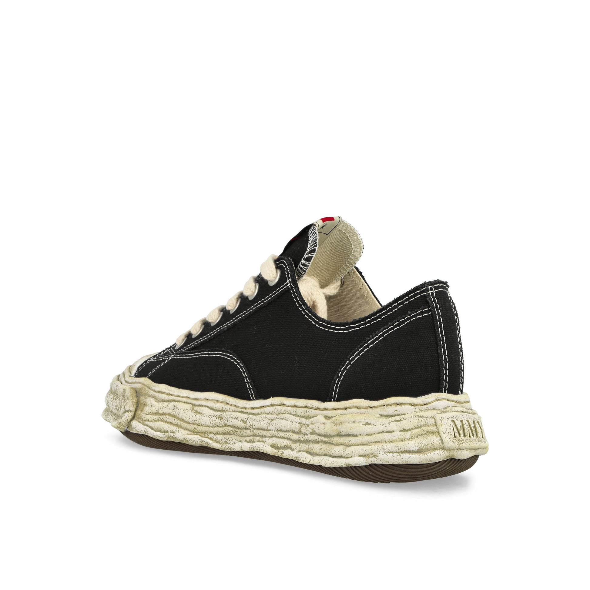 Maison Mihara Yasuhiro Peterson 23 Low Black Sneaker Detail view 3 | Gate