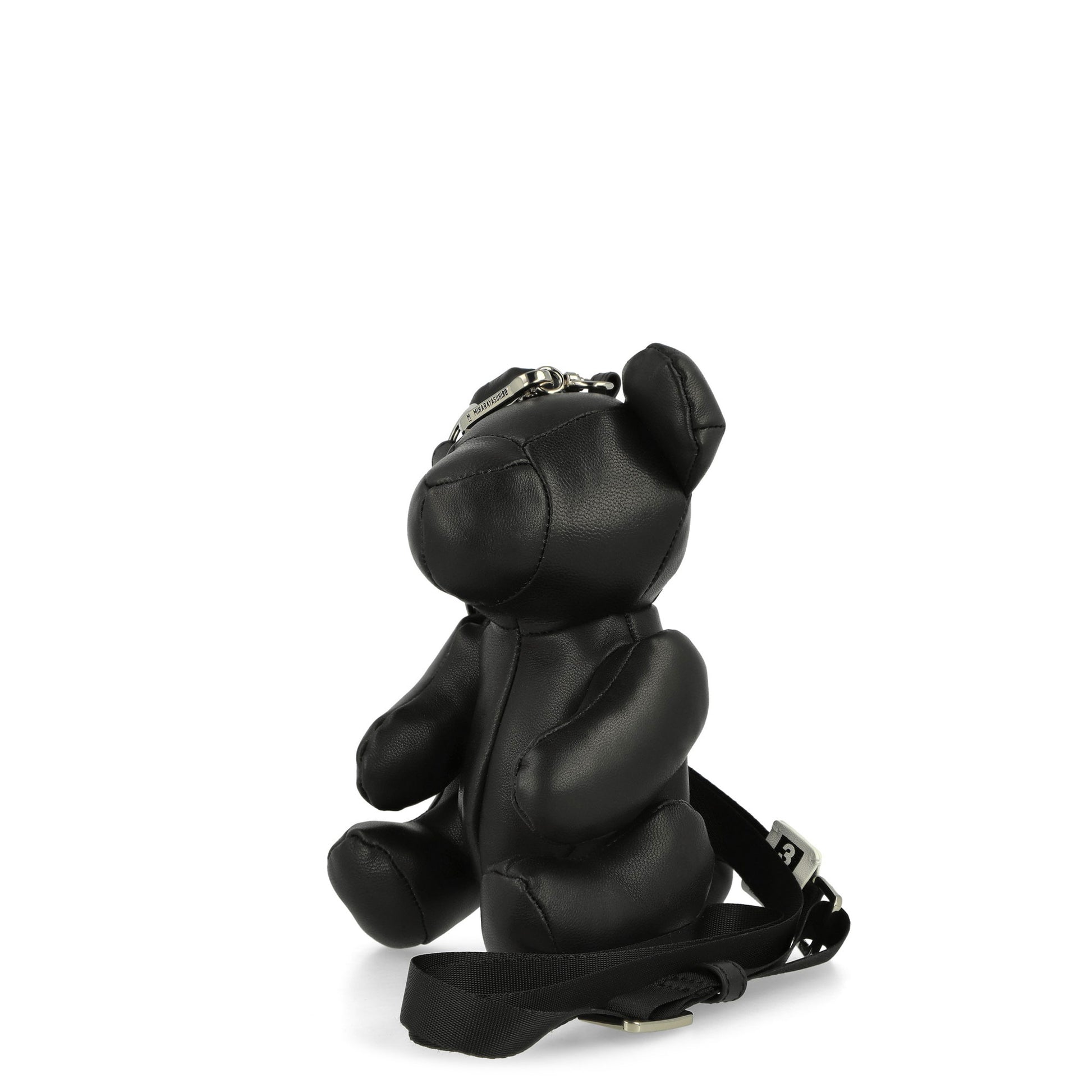 Maison Mihara Yasuhiro Bear Mini Bag Black Detail view 2 | Gate