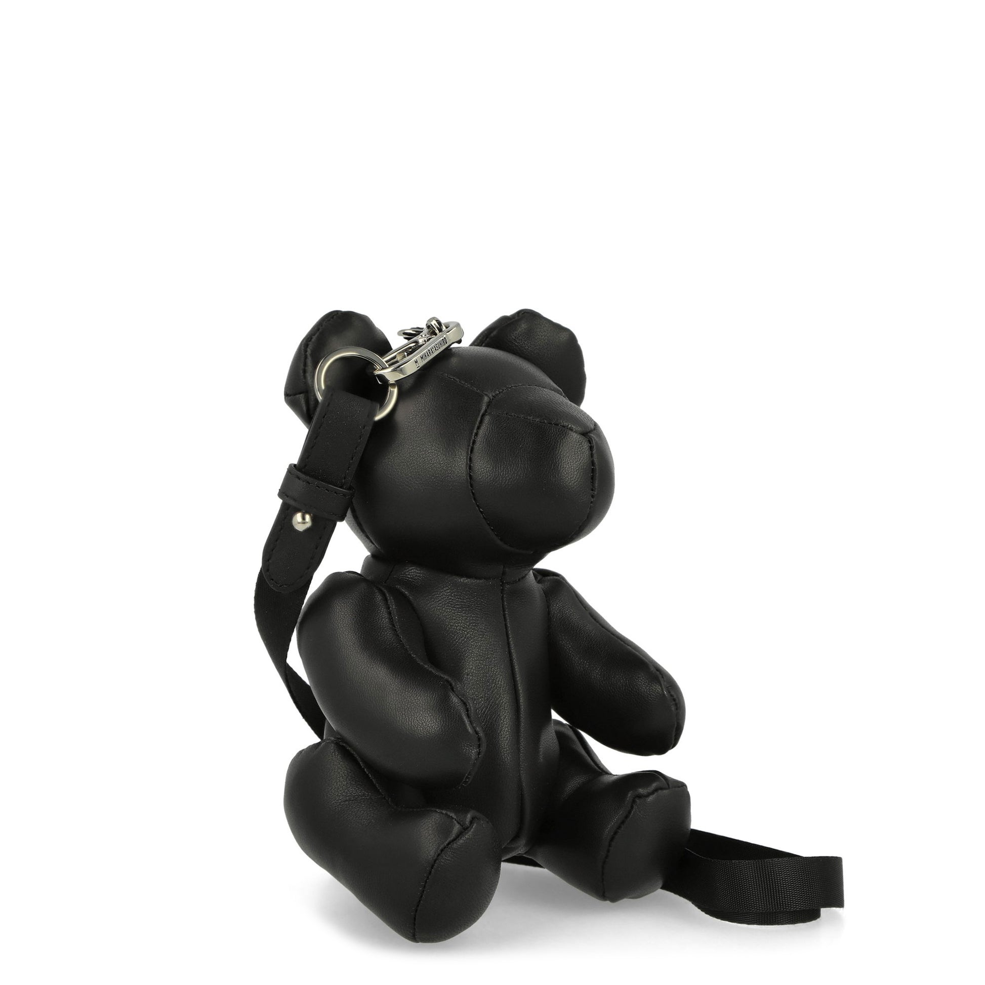 Maison Mihara Yasuhiro Bear Mini Bag Black Detail view 3 | Gate