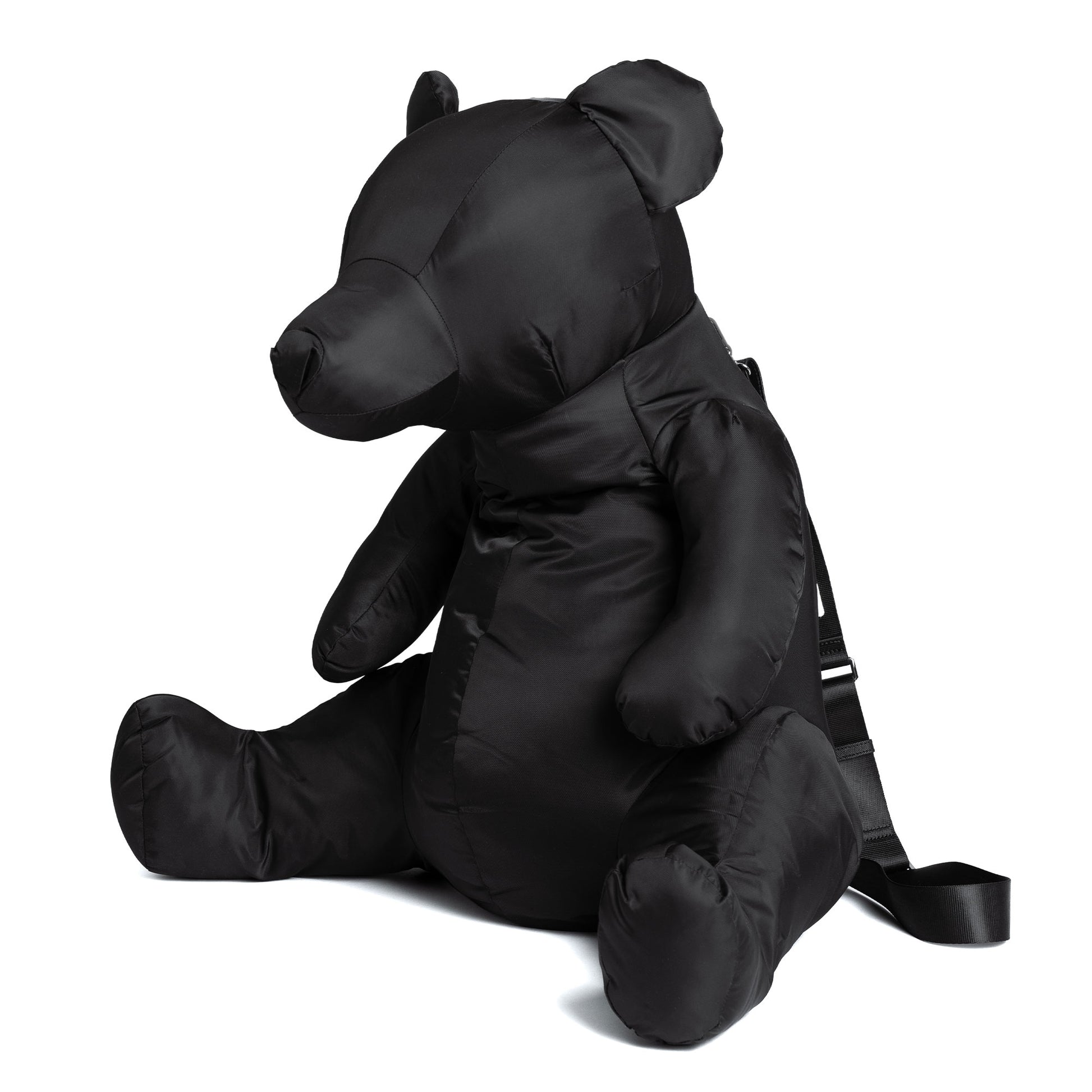 Maison Mihara Yasuhiro Bear Big Bag Black Detail view 2 | Gate