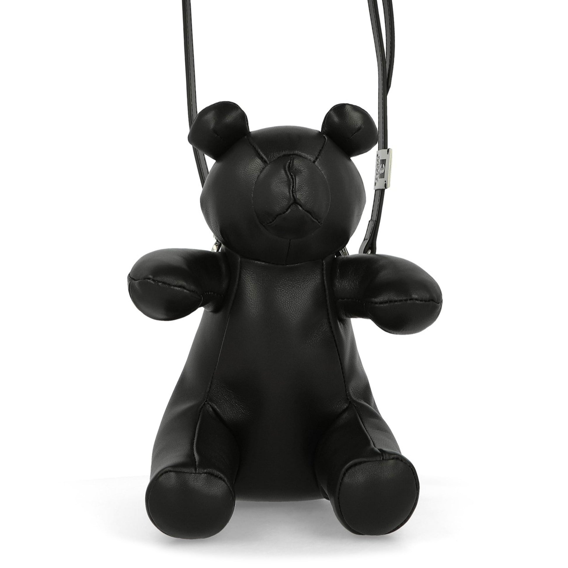 Maison Mihara Yasuhiro Bear Mini Bag Black Detail view 1 | Gate