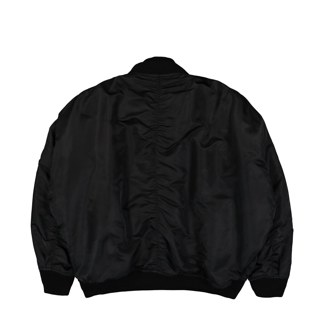 Maison Mihara Yasuhiro Triple Layered Flight Jacket Black Detail view 1 | Gate