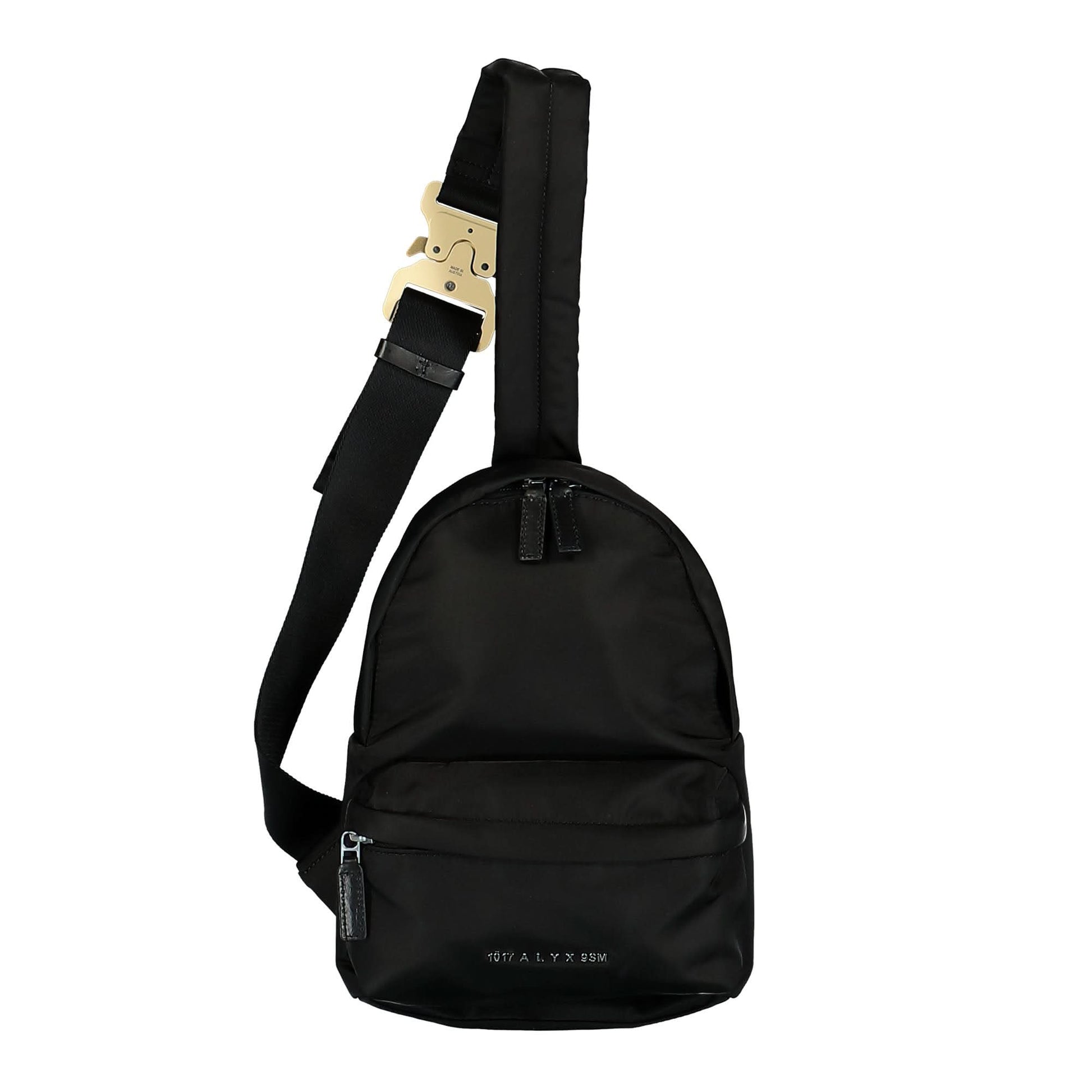 1017 Alyx 9SM Buckle Crossbody Bag Black Detail view 1 | Gate