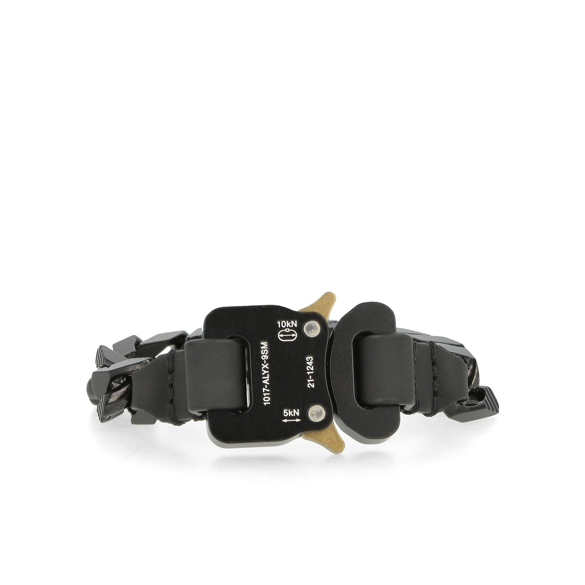 1017 Alyx 9SM Colored Chain Bracelet Black Detail view 2 | Gate