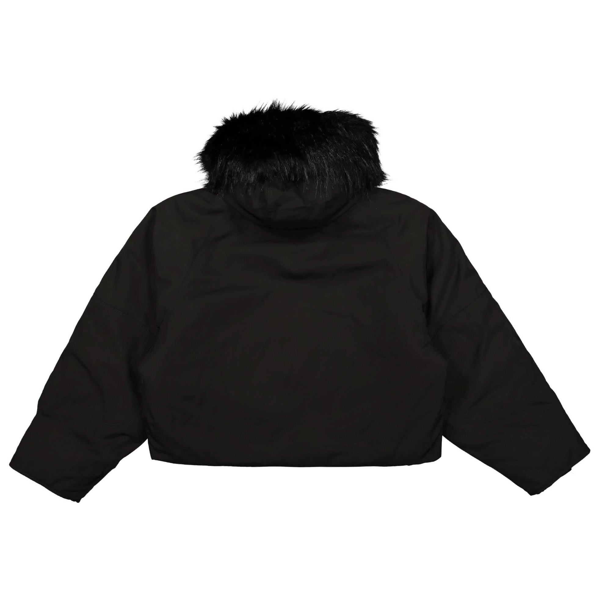 1017 Alyx 9SM Nylon Logo Parka Black Detail view 2 | Gate