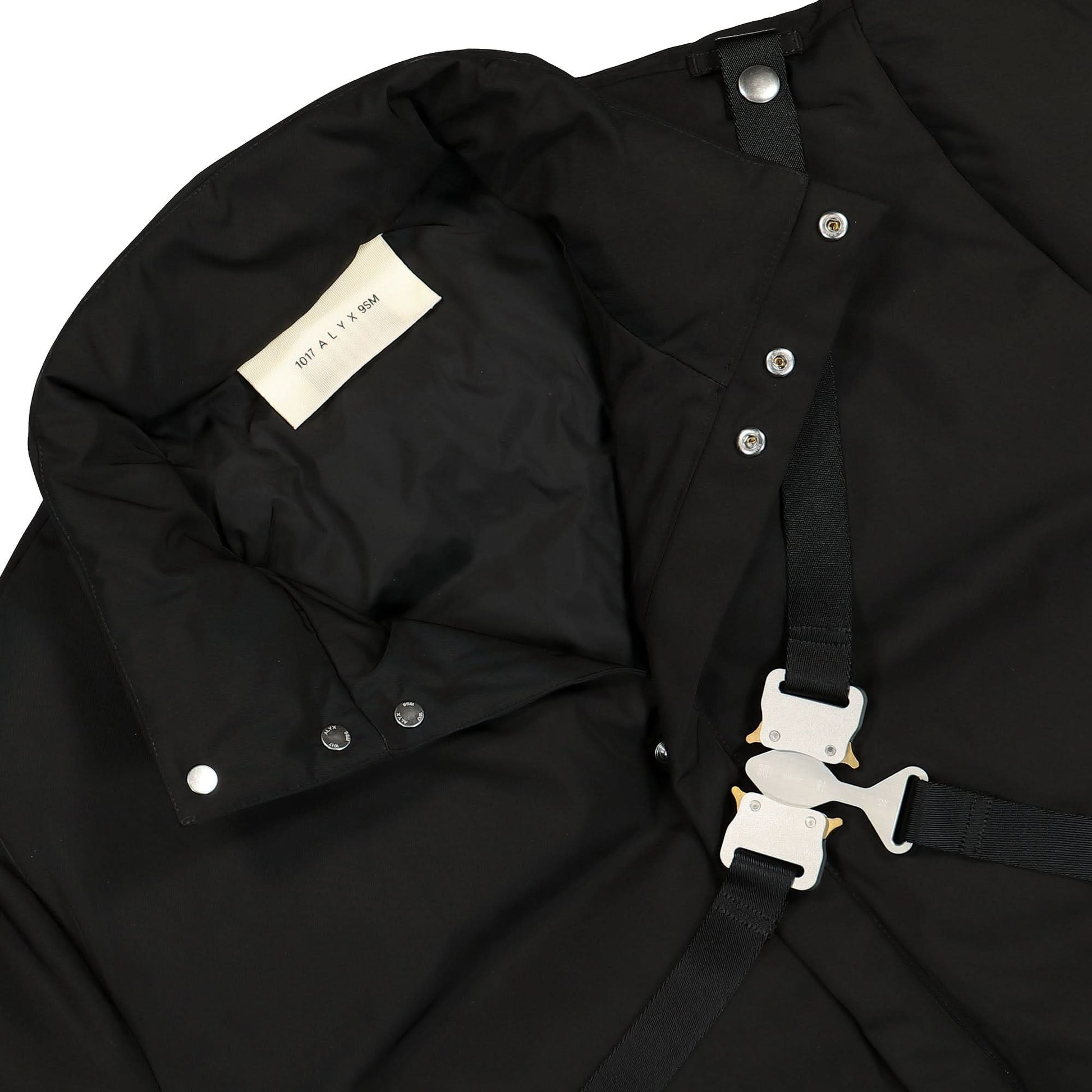 1017 Alyx 9SM Tricon Puffer-X Jacket Black Detail view 3 | Gate