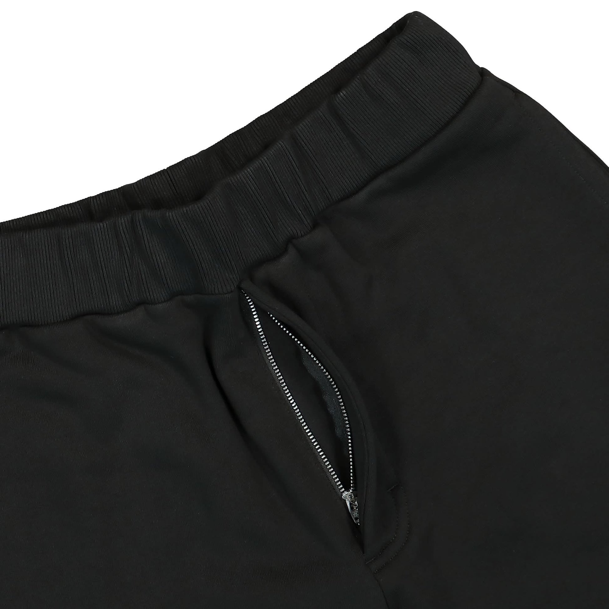 1017 Alyx 9SM Carpenter Sweatshorts With Buckle Detail Black Detail view 4 | Gate
