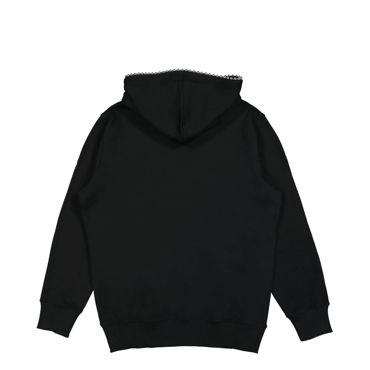 1017 Alyx 9SM Ball Chain Hoodie Black Detail view 1 | Gate