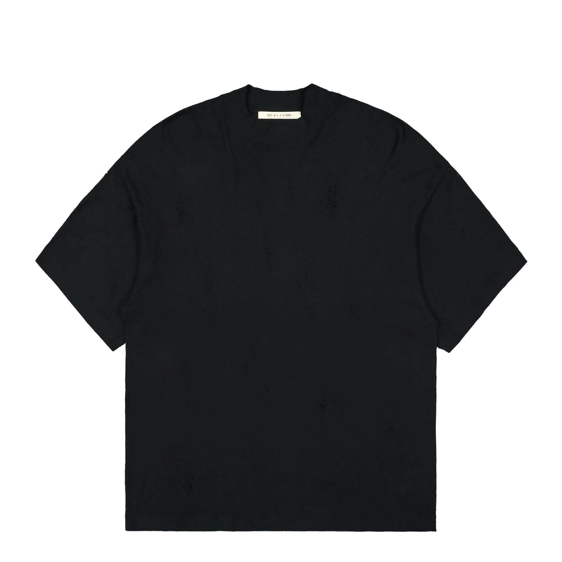 1017 Alyx 9SM Distressed Oversized T-Shirt Black Detail view 1 | Gate