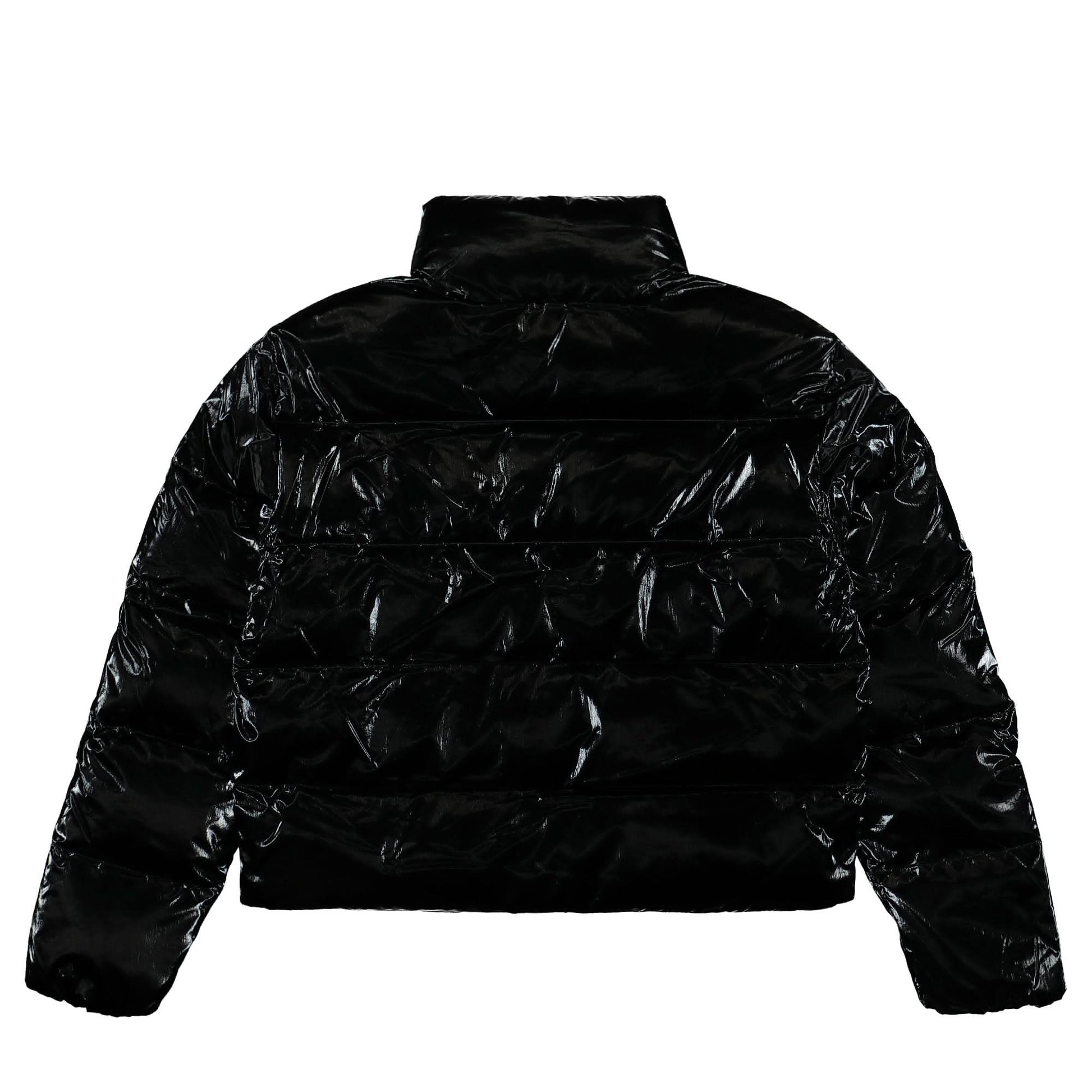 1017 Alyx 9SM Womens Nightrider Puffer Jacket Black Detail view 2 | Gate