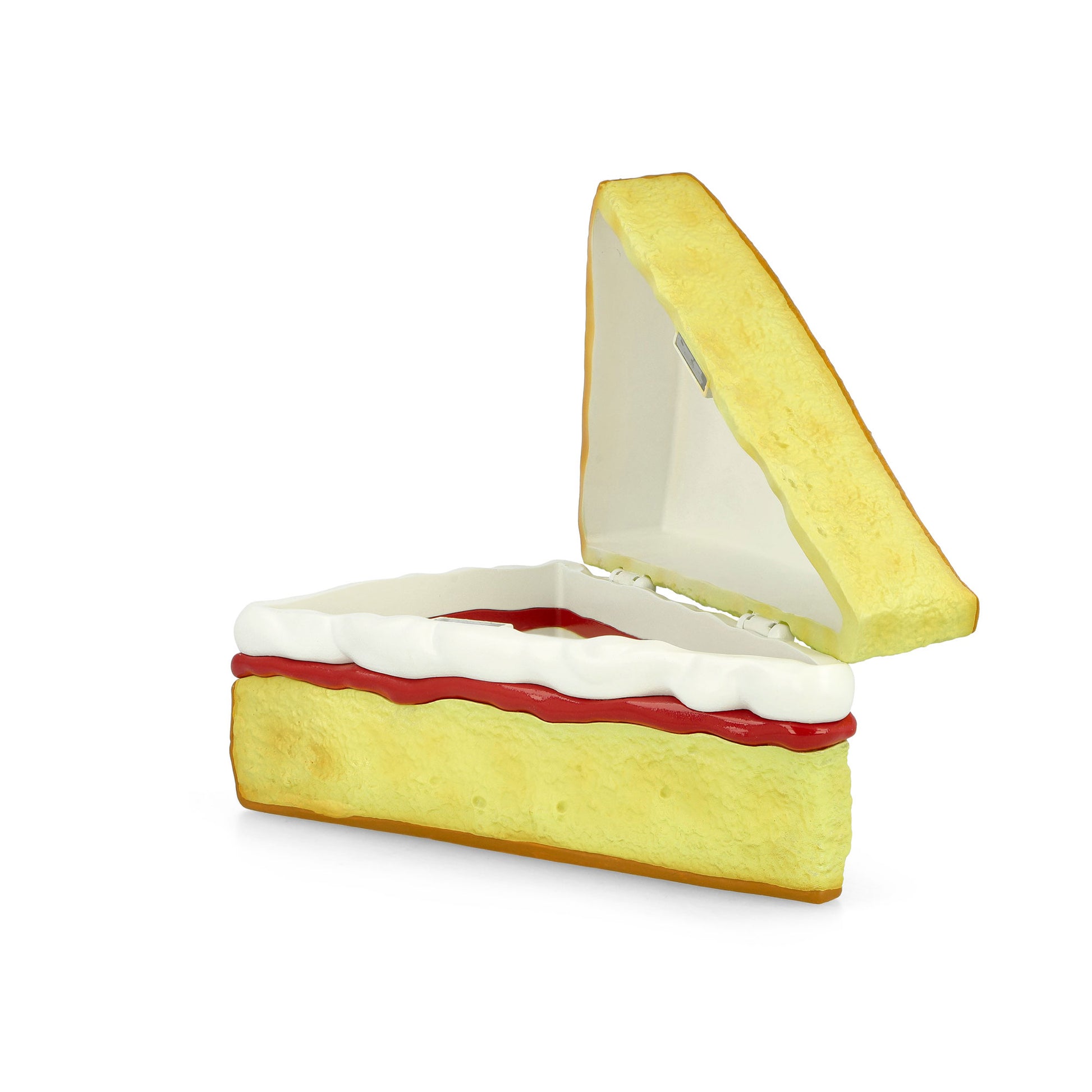 JW Anderson Victoria Sponge Clutch Beige Detail view 6 | Gate