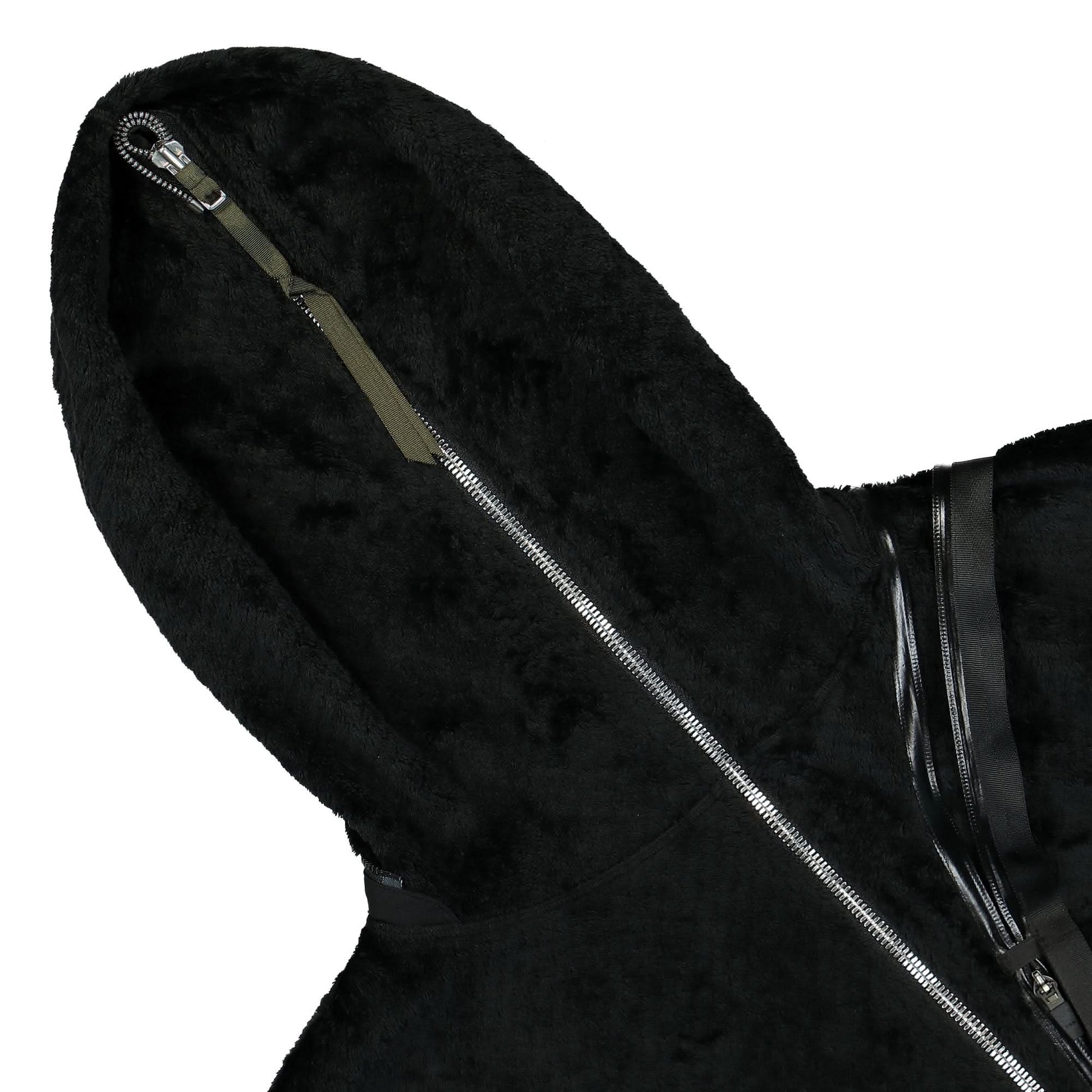 Acronym Polartec High Loft Hooded Insulator Black Detail view 6 | Gate