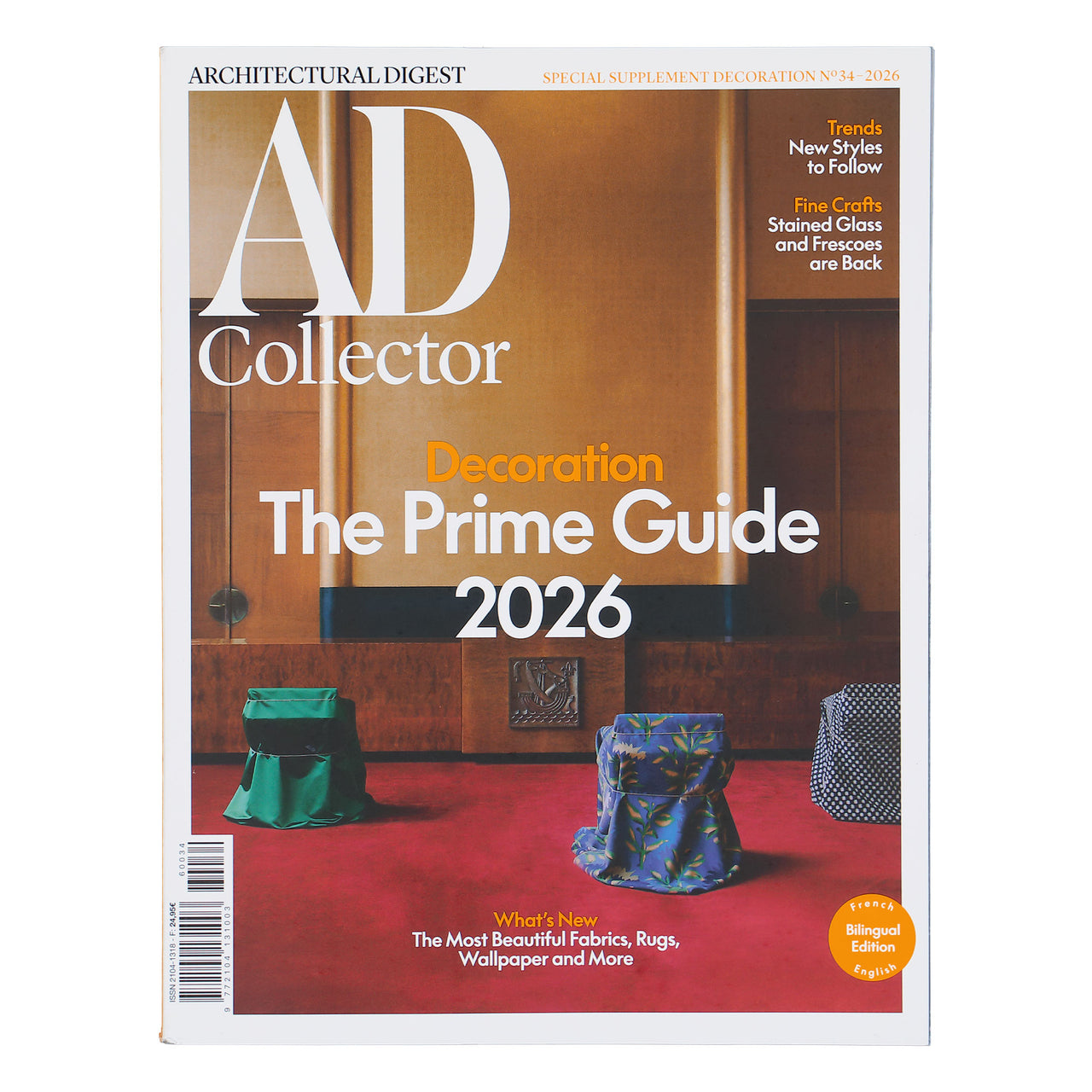 Architectural Digest Special Supplement Decoration No.34 - 2026 Multicolor Magazines ADC34-2026 Detail View 1 | GATE