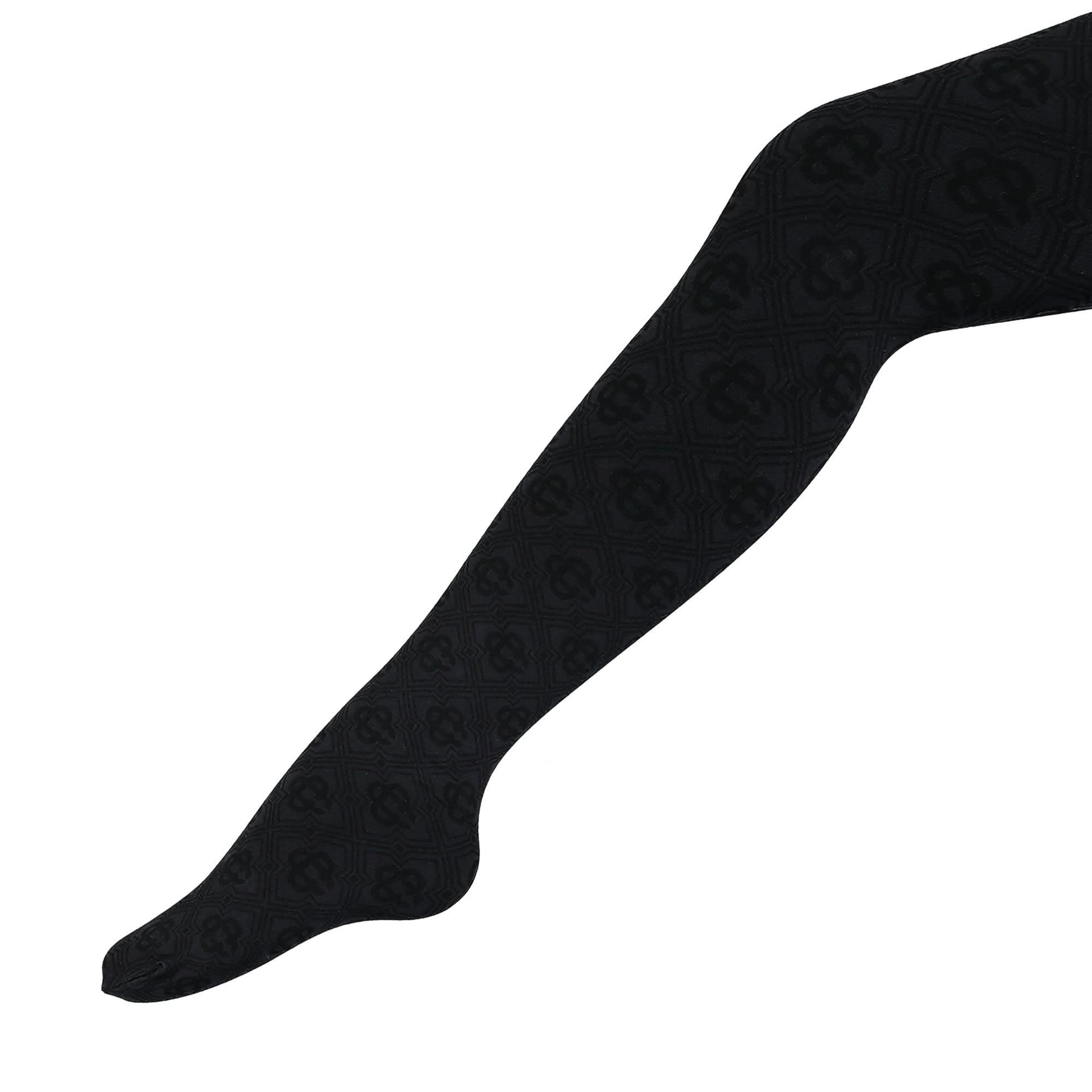 Casablanca Opaque Tights Black Detail view 3 | Gate